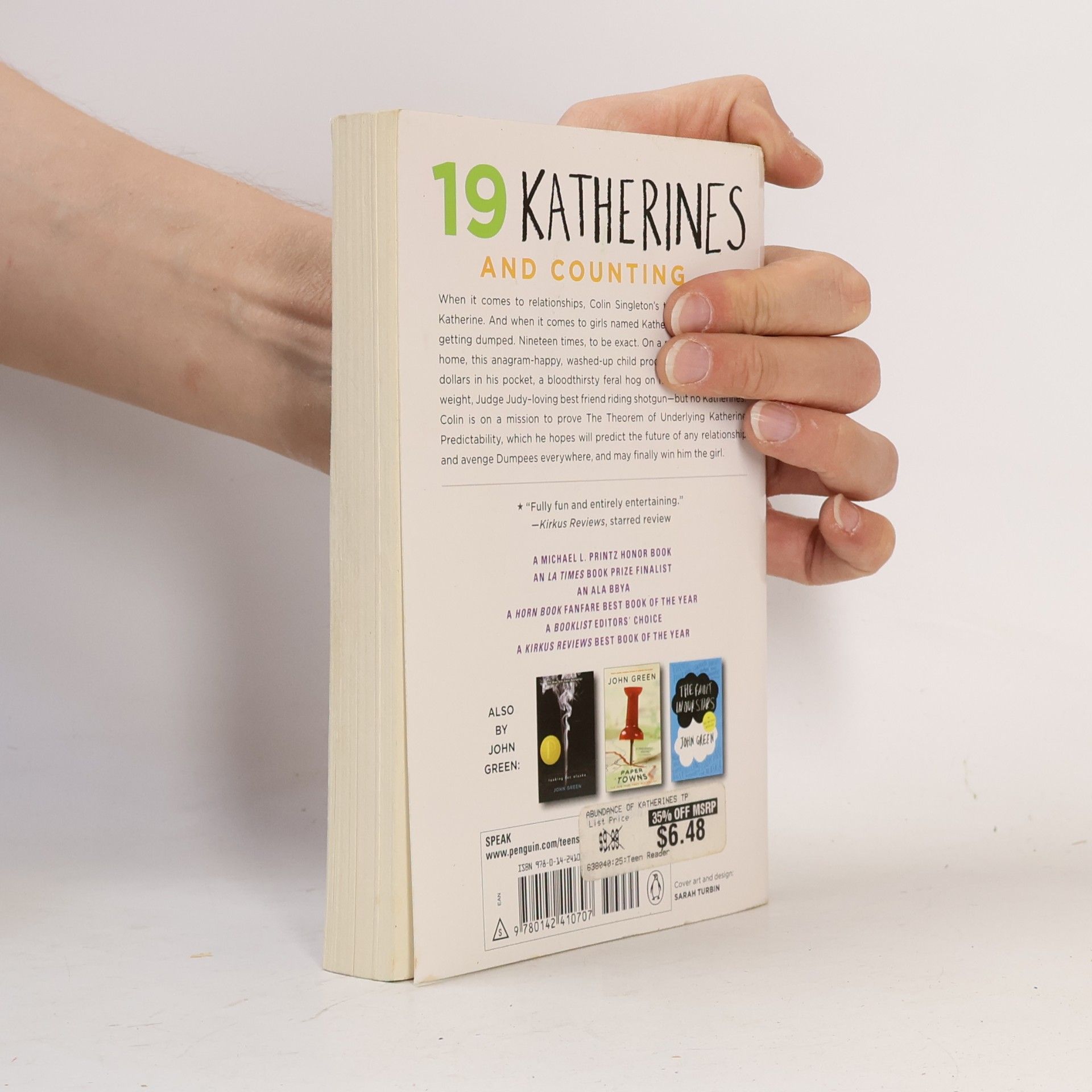 John Green An abundance of Katherines