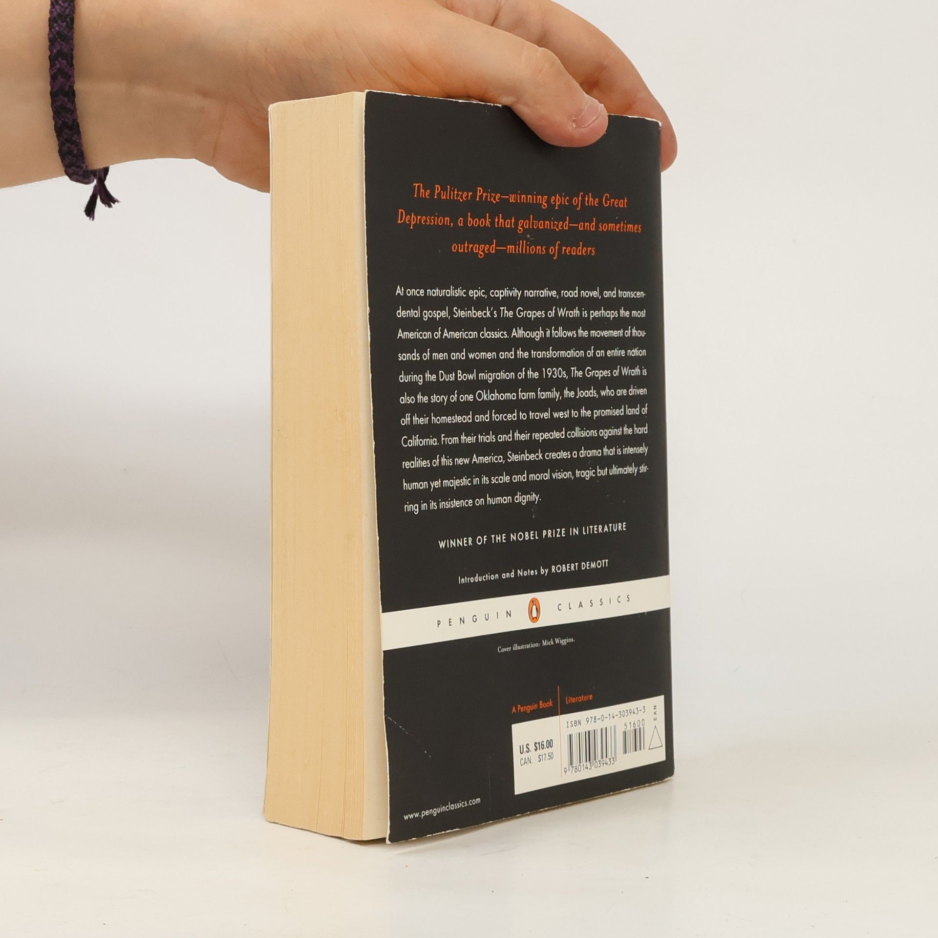 John Steinbeck Penguin Classics: Grapes of Wrath