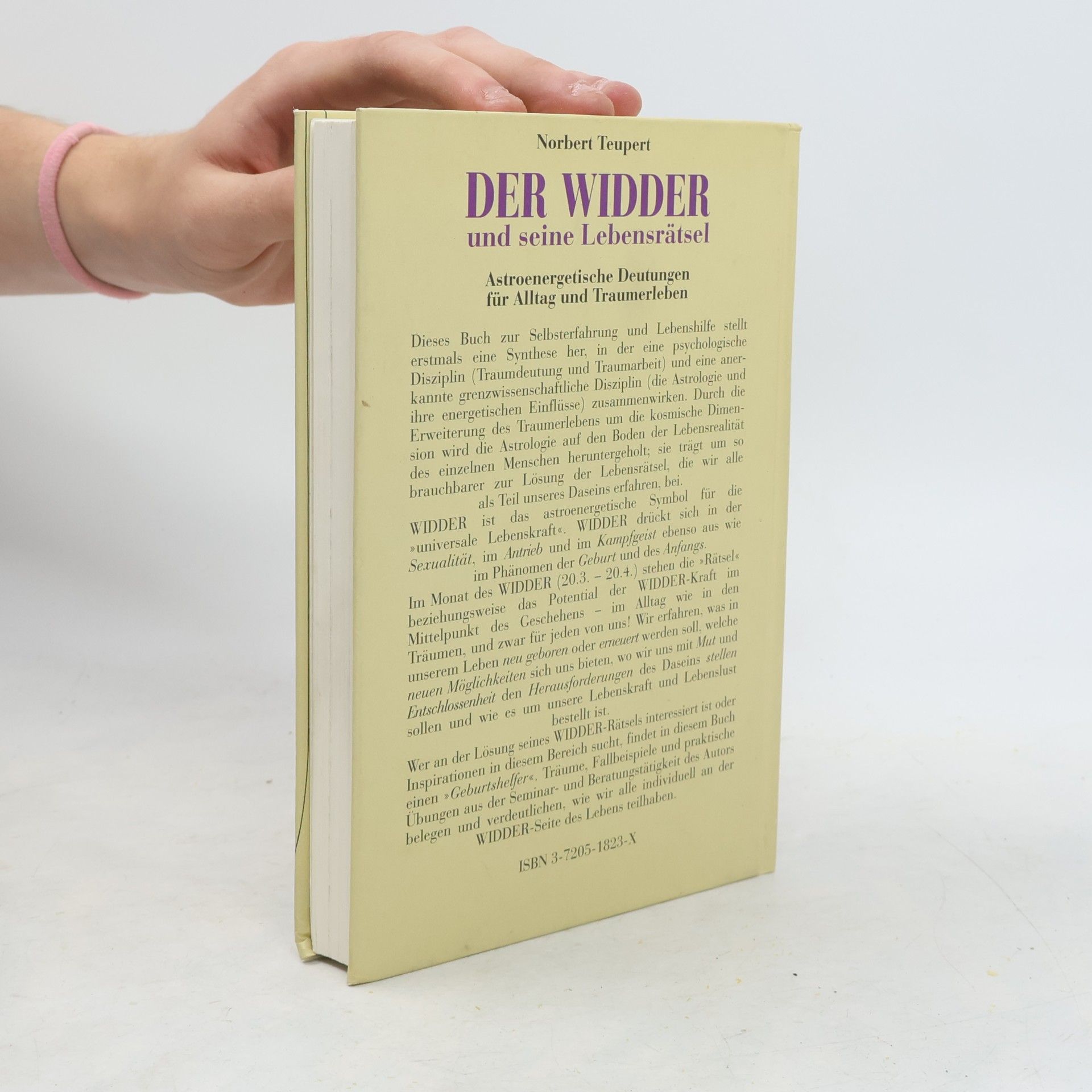 Norbert Teupert Der Widder und seine Lebensrätsel