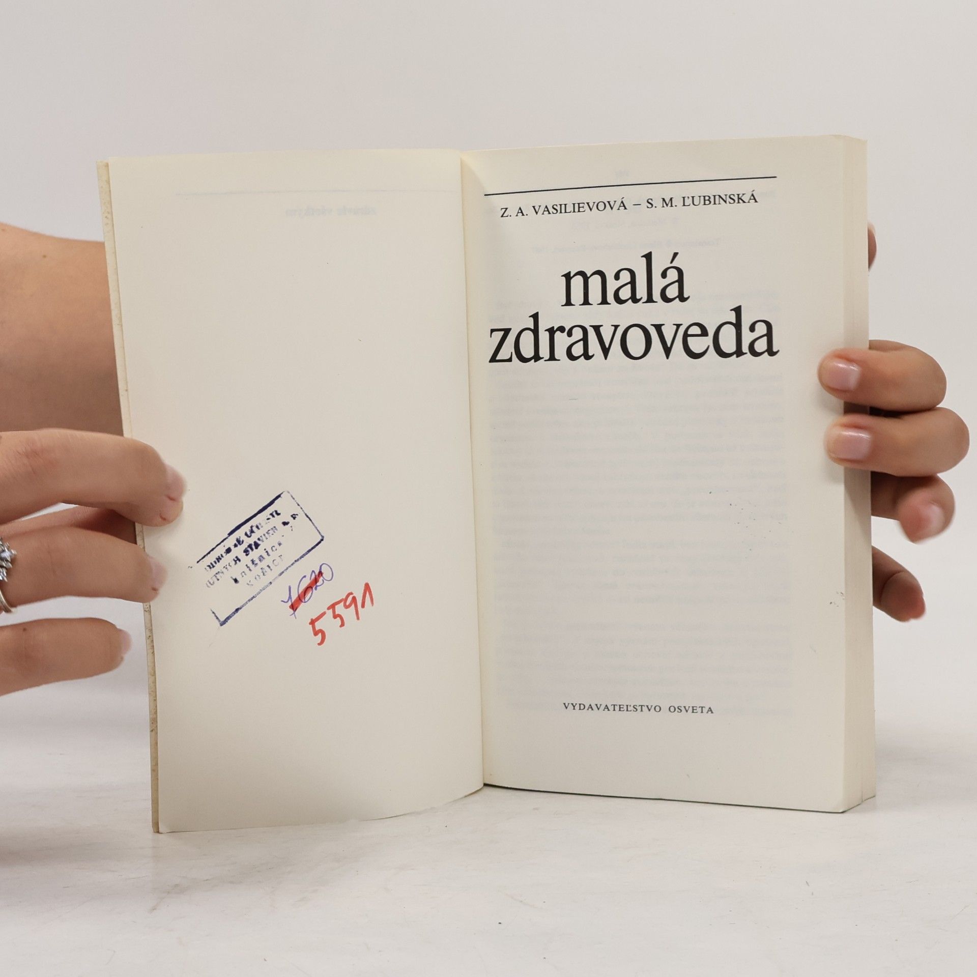 S. M. Ľubinská Malá zdravoveda