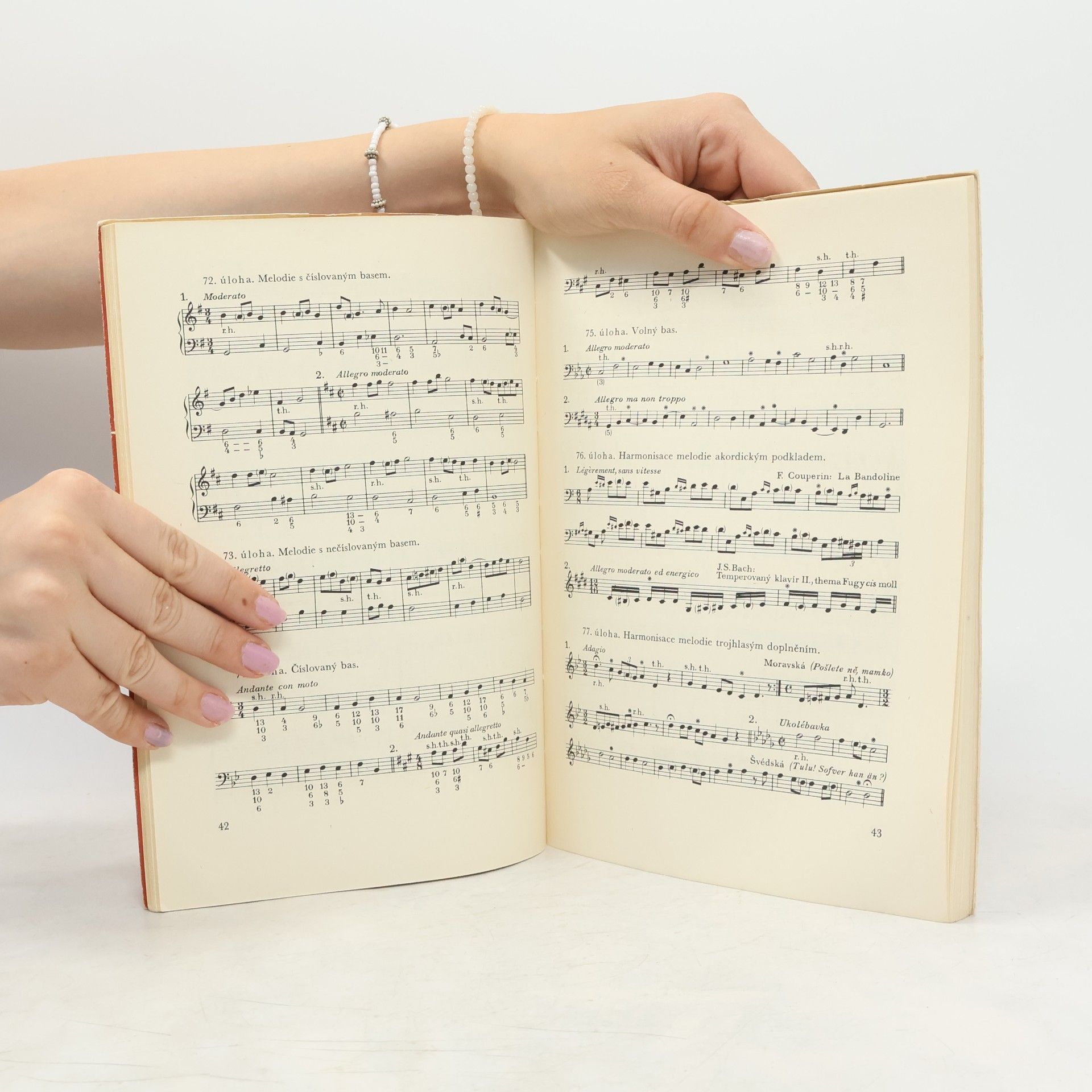 Zdeněk Hůla Nauka o harmonii - úlohy