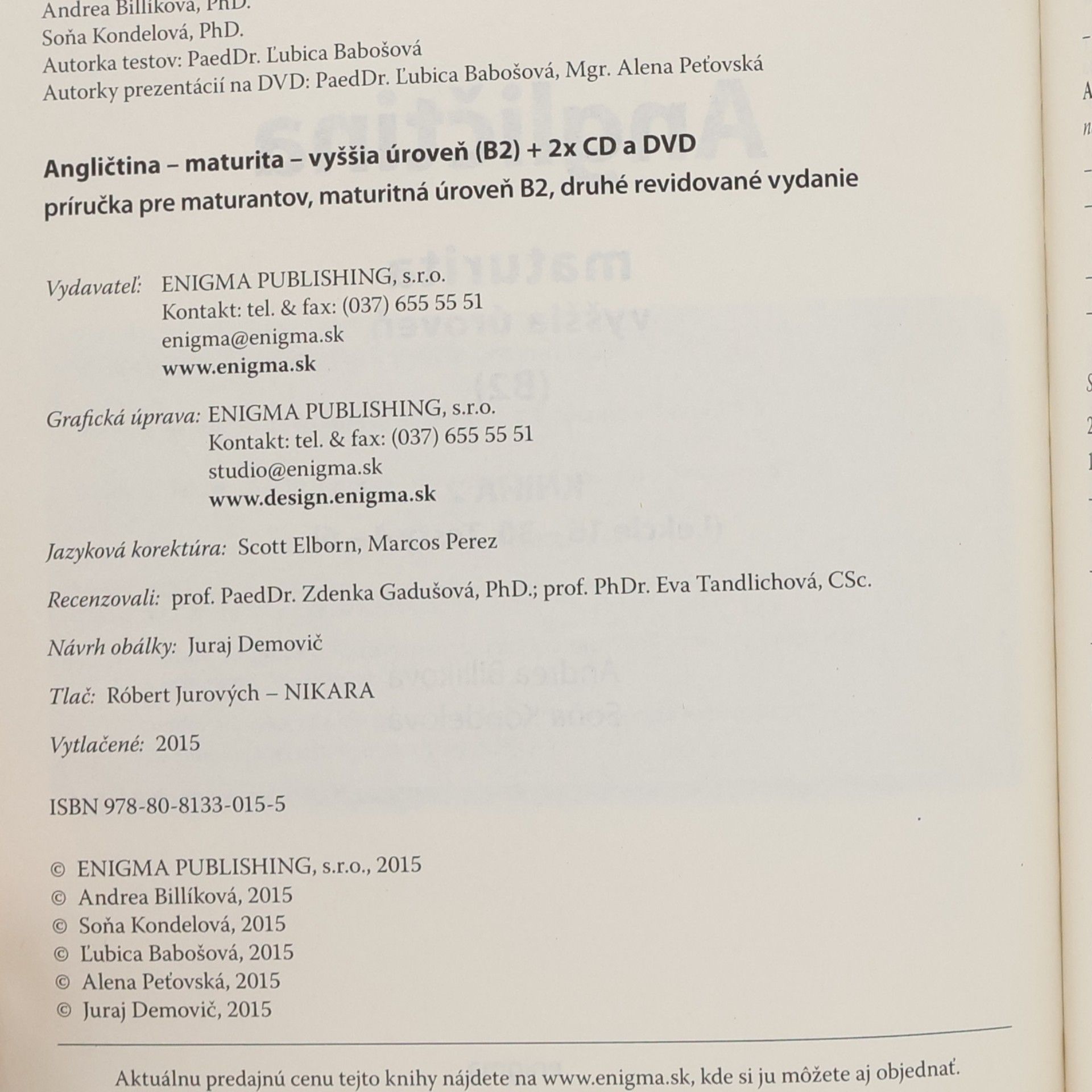 Autorenkollektiv Yes! Maturita angličtina vyššia úroveň 2