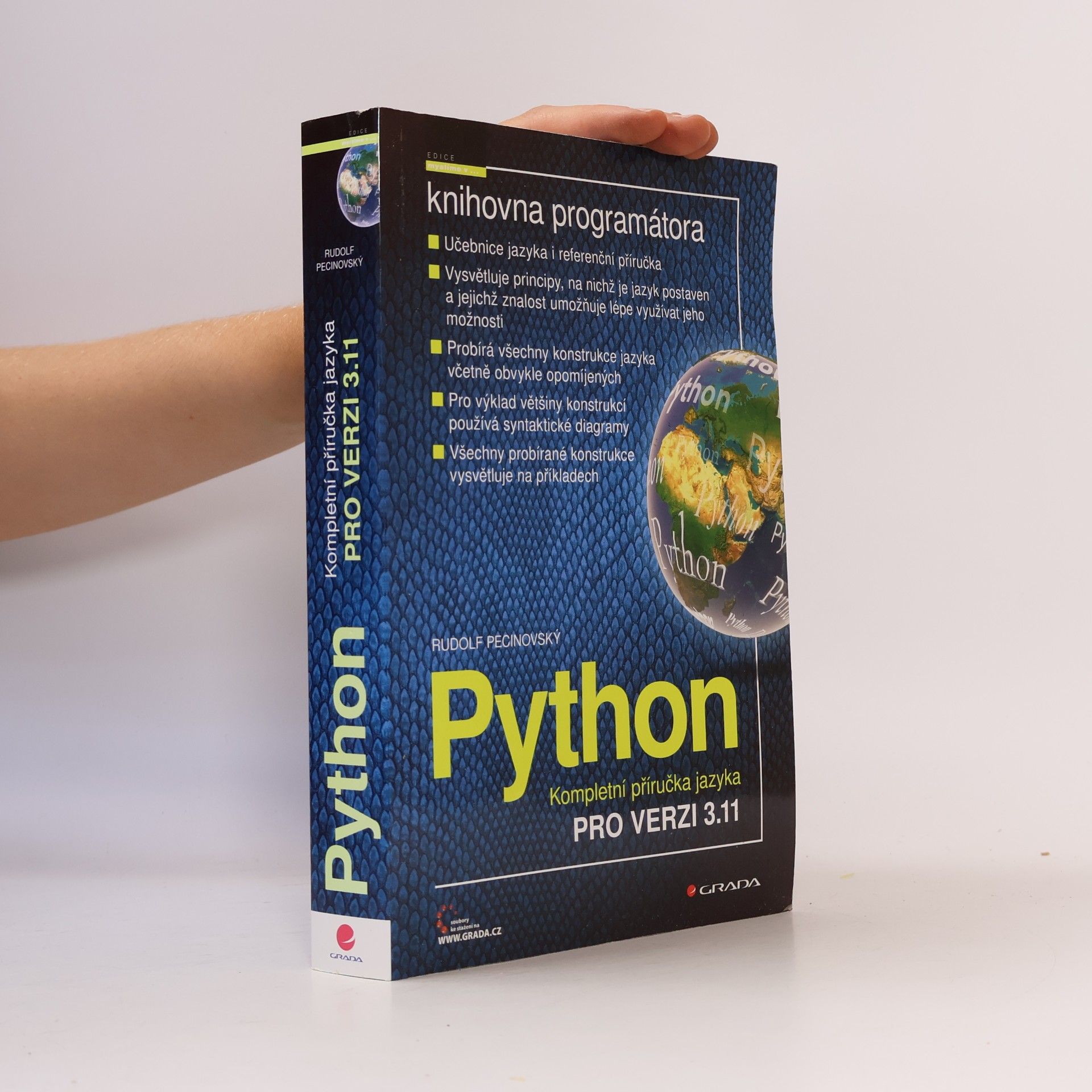 Rudolf Pecinovský Python: kompletní příručka jazyka pro verzi 3.11