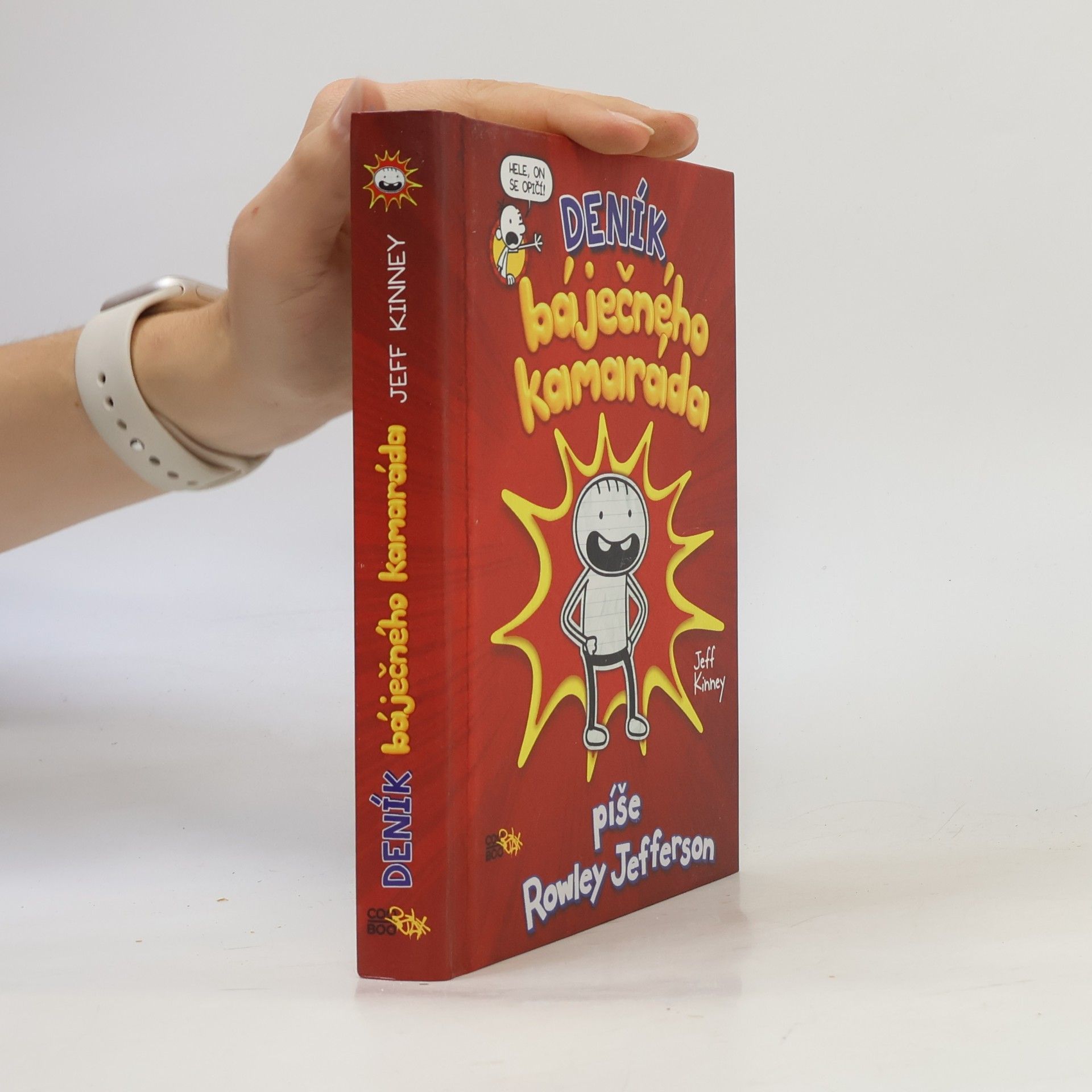 Jeff Kinney Deník báječného kamaráda. Píše Rowley Jefferson