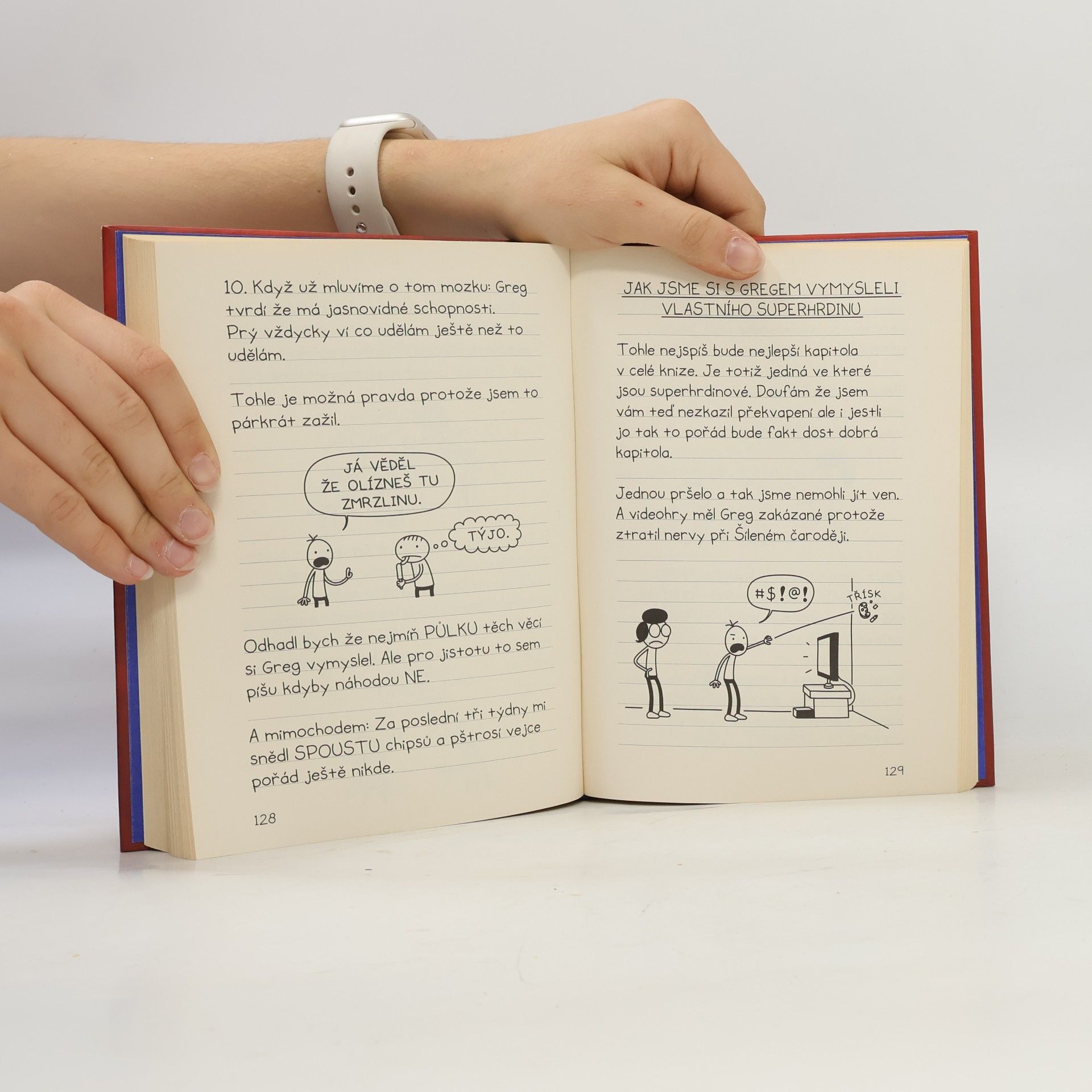 Jeff Kinney Deník báječného kamaráda. Píše Rowley Jefferson