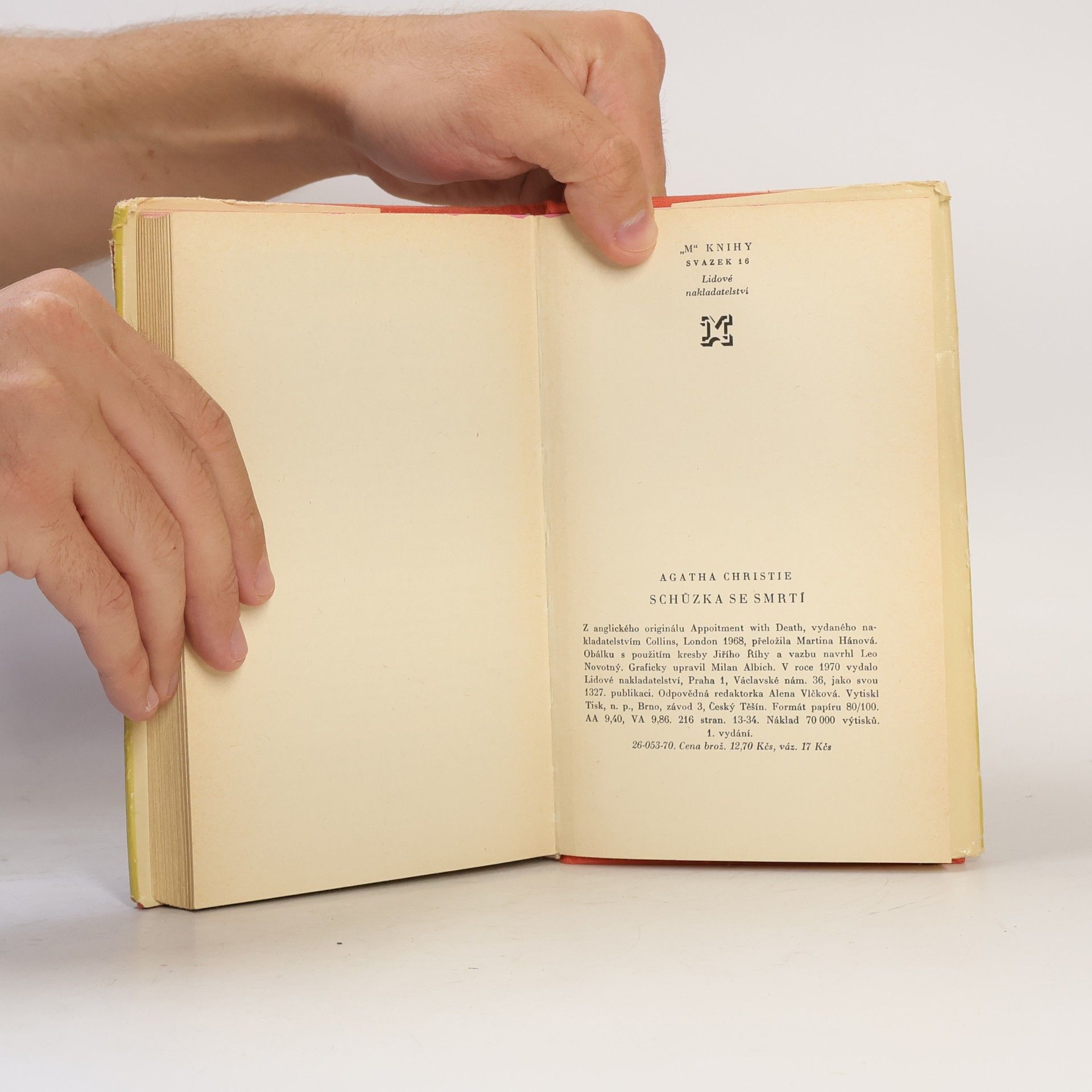 Agatha Christie Schůzka se smrtí
