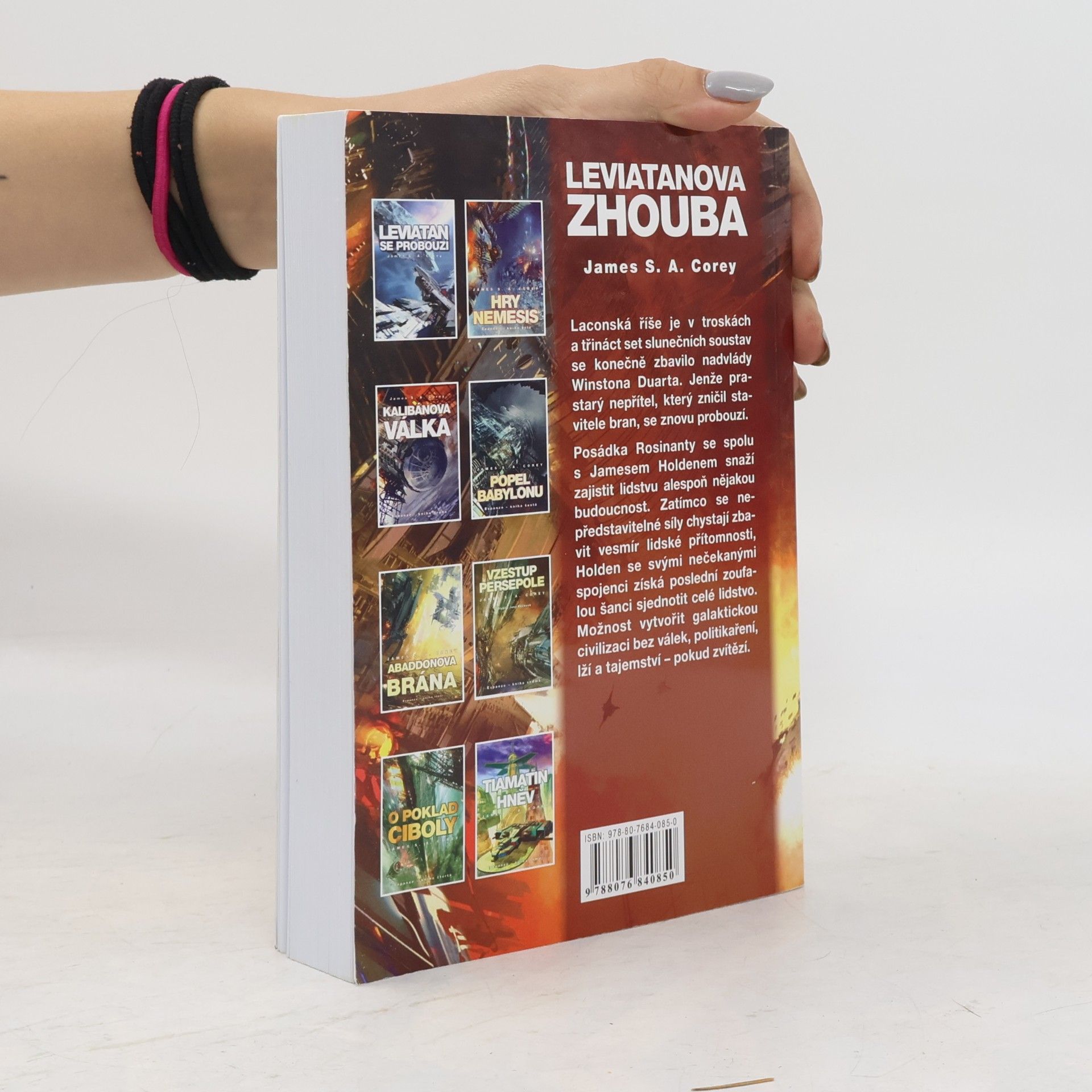 James S.A Corey Expanze. Kniha devátá, Leviatanova zhouba