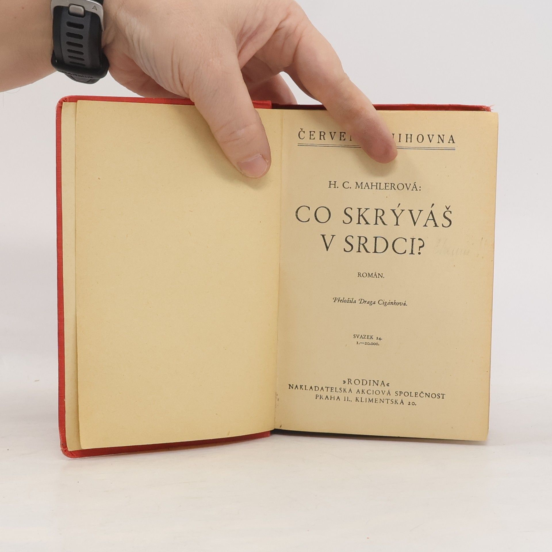 Hedwig Courths-Mahler Co skrýváš v srdci?