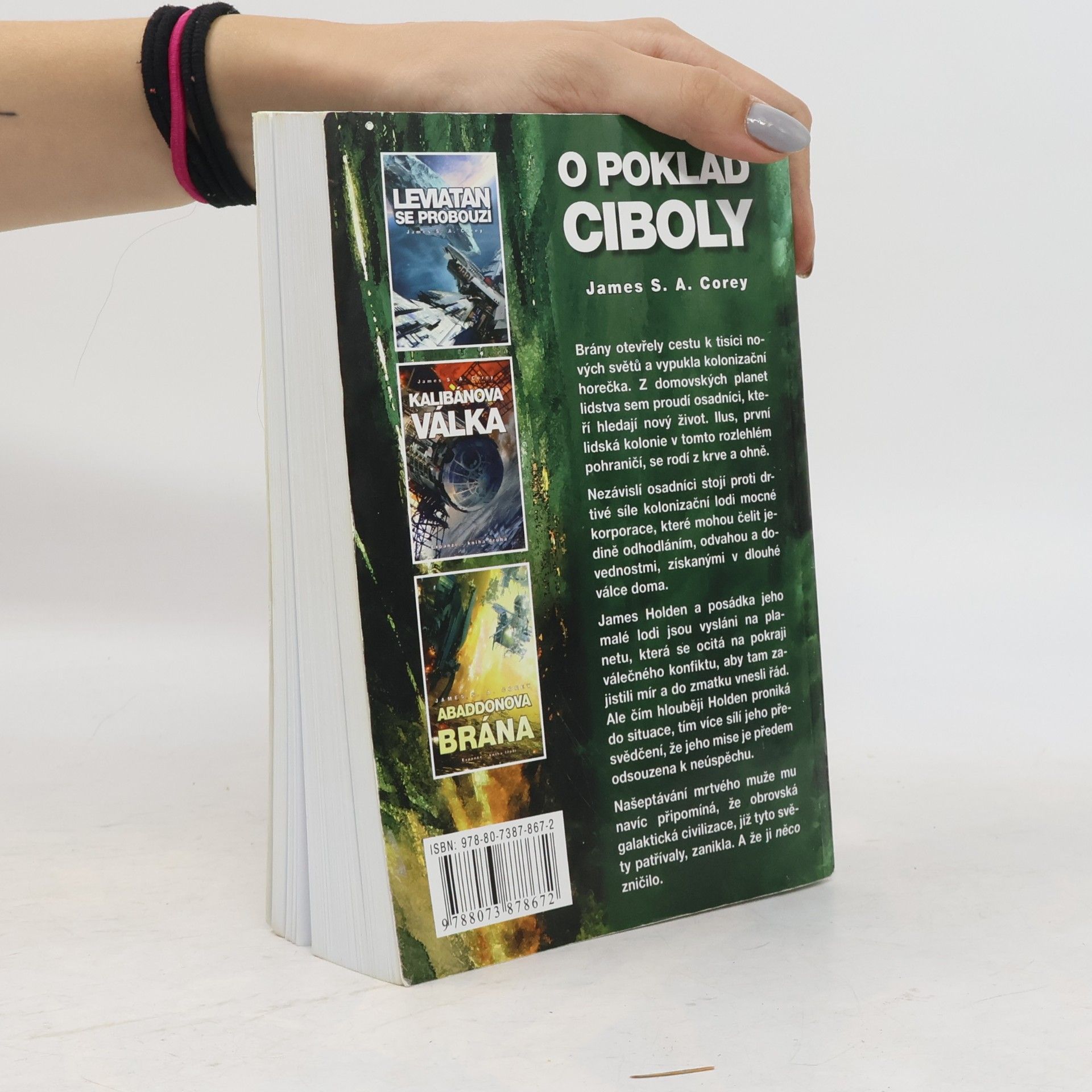 James S.A Corey Expanze. Kniha čtvrtá, O poklad Ciboly