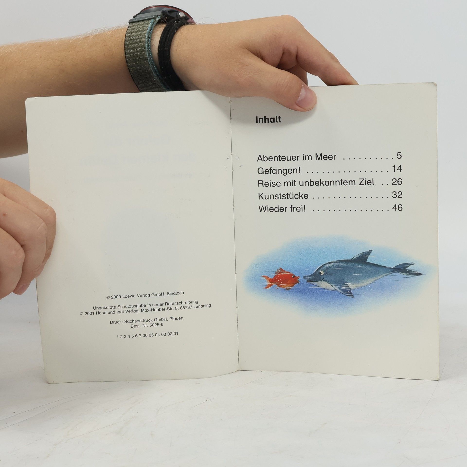 Marliese Arold Gefahr für den kleinen Delfin