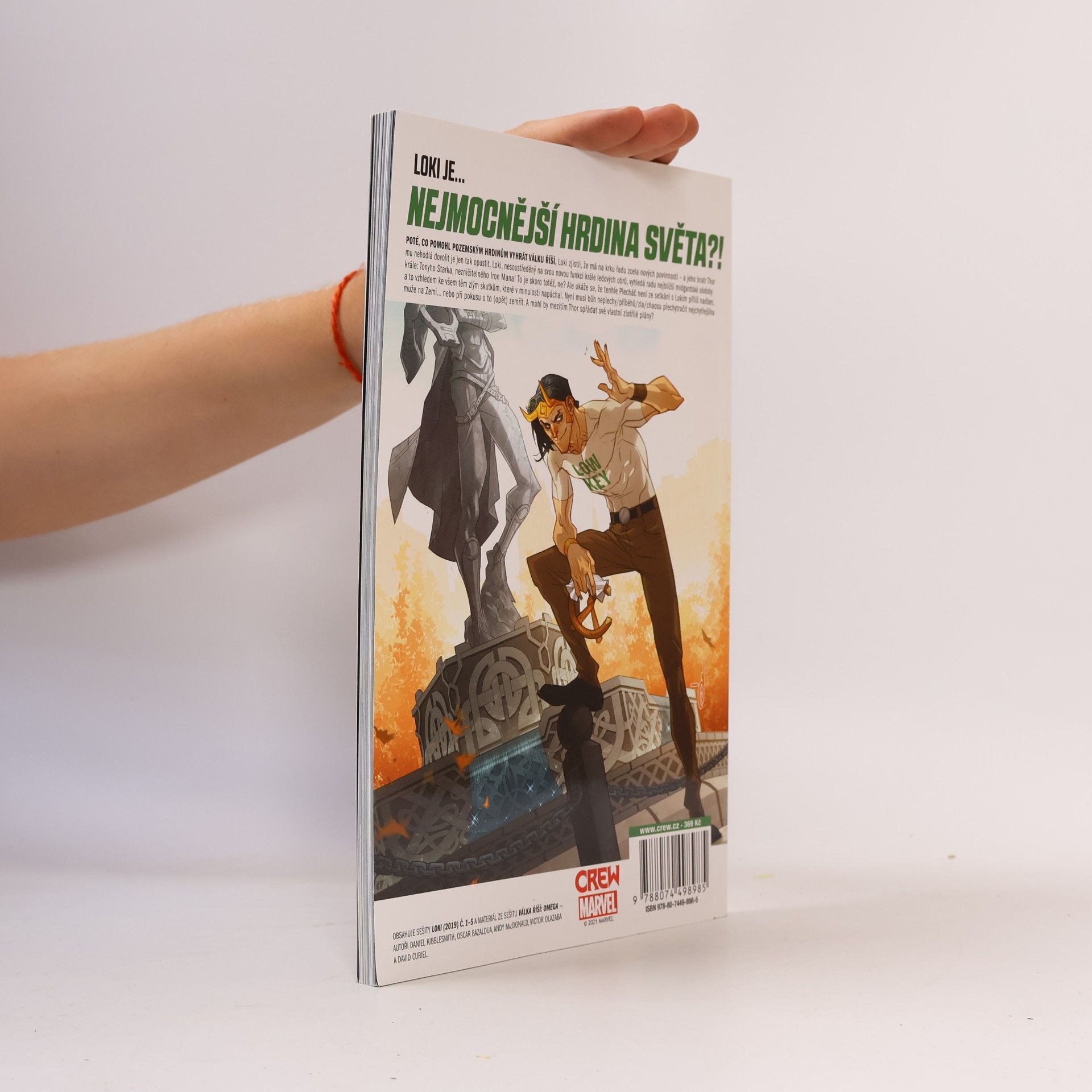 Daniel Kibblesmith Loki: Bůh, který spadl na Zemi