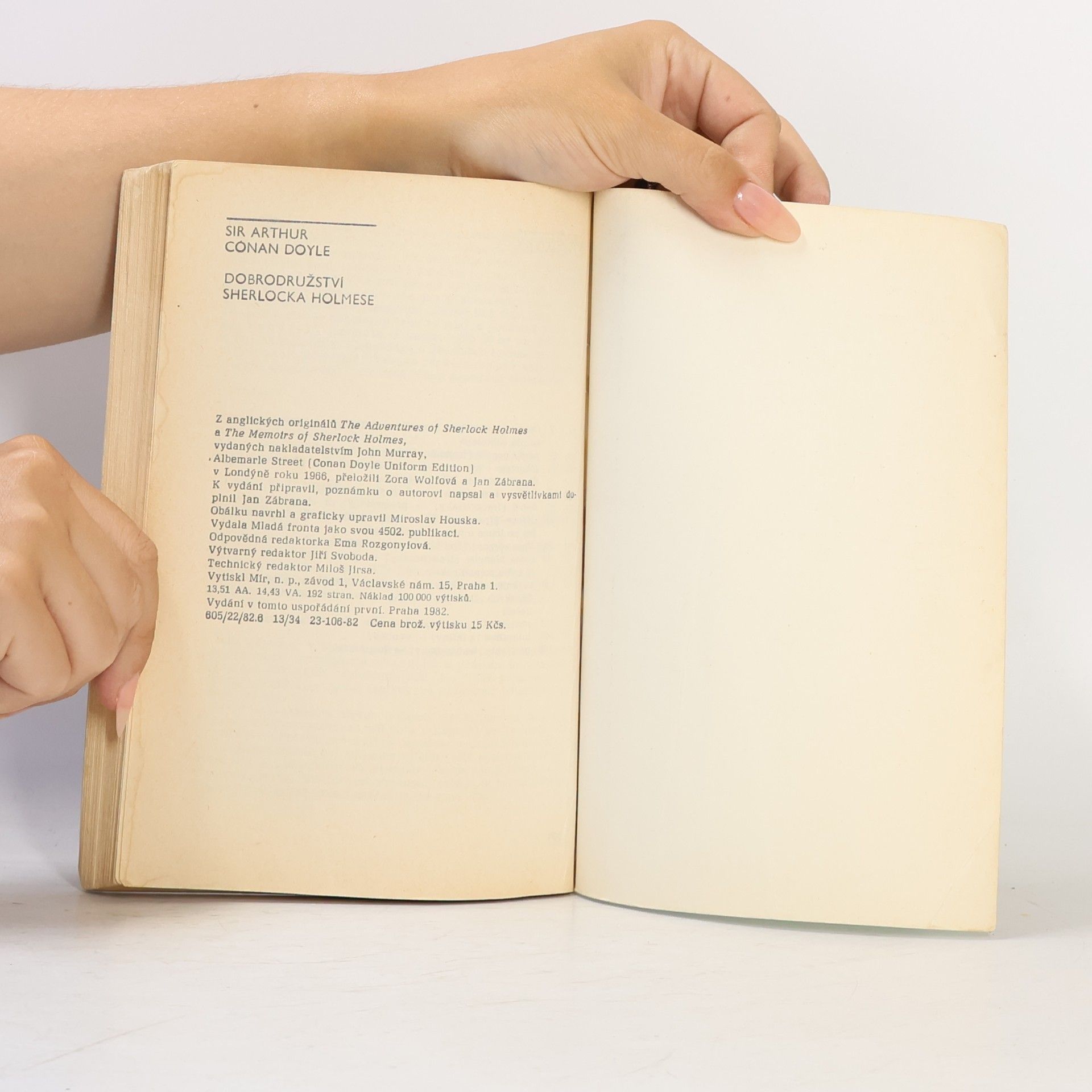 Arthur Conan Doyle Dobrodružství Sherlocka Holmese