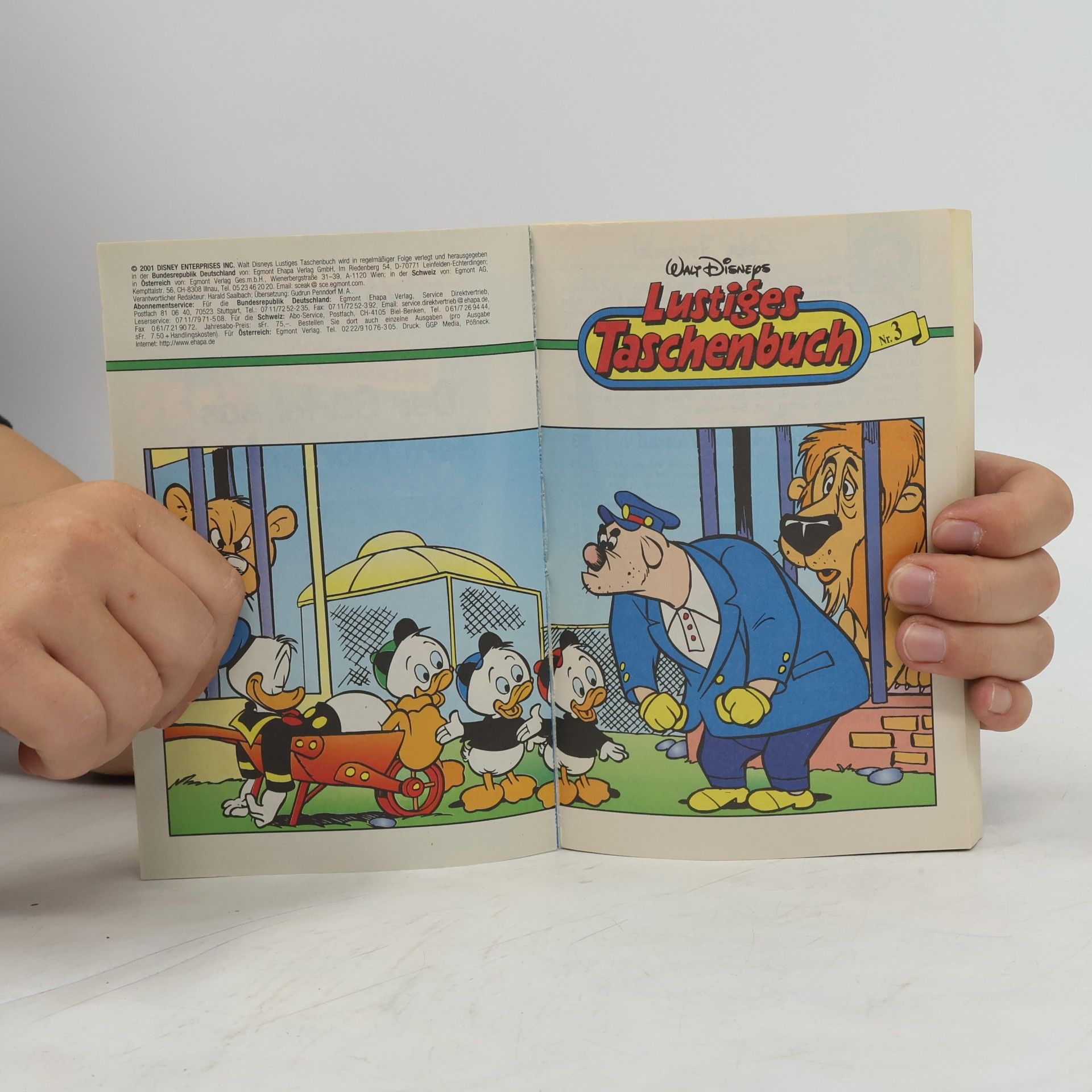 Walt Disney Lustiges Taschenbuch 3. Der Gürtel aus dem Morgenland