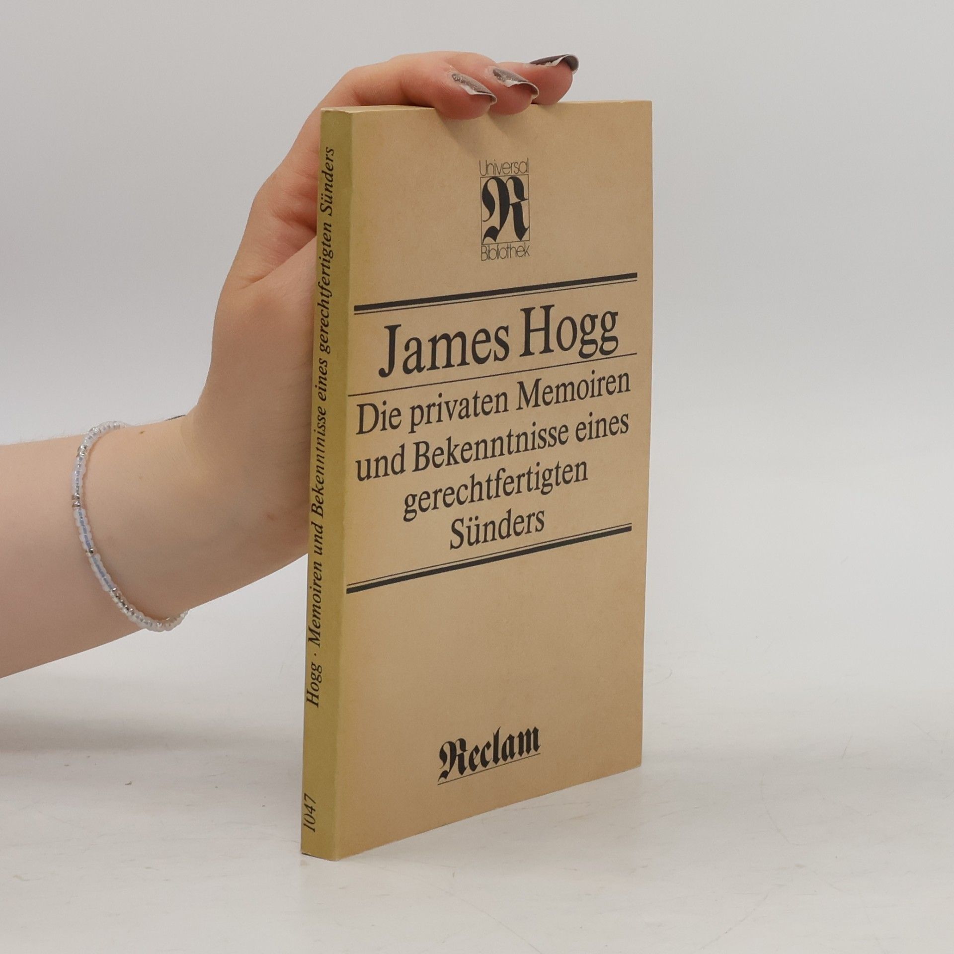 James Hogg Die privaten Memoiren und Bekenntnisse eines gerechtfertigten Sünders