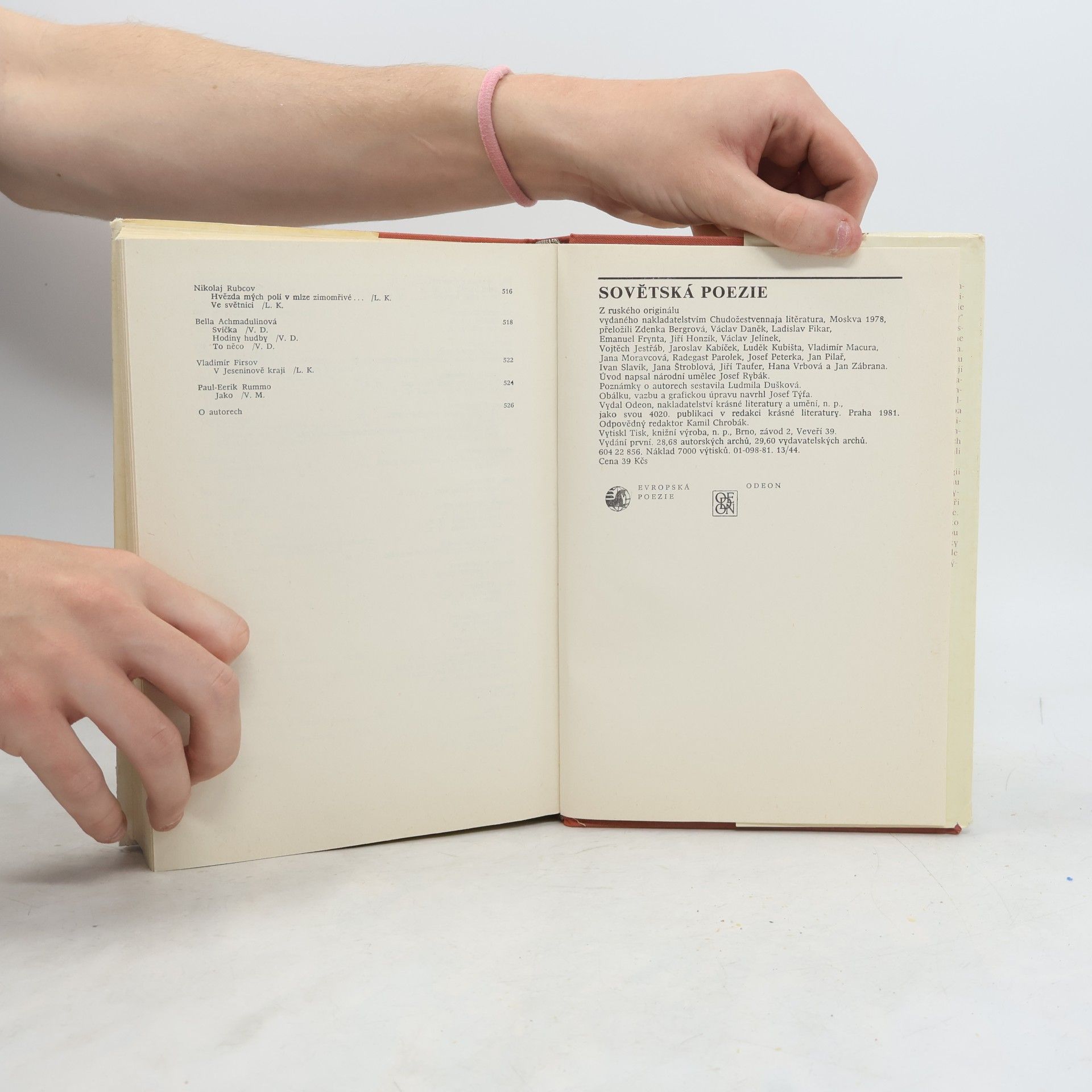 Kolektiv autorů Sovětská poezie 20. století