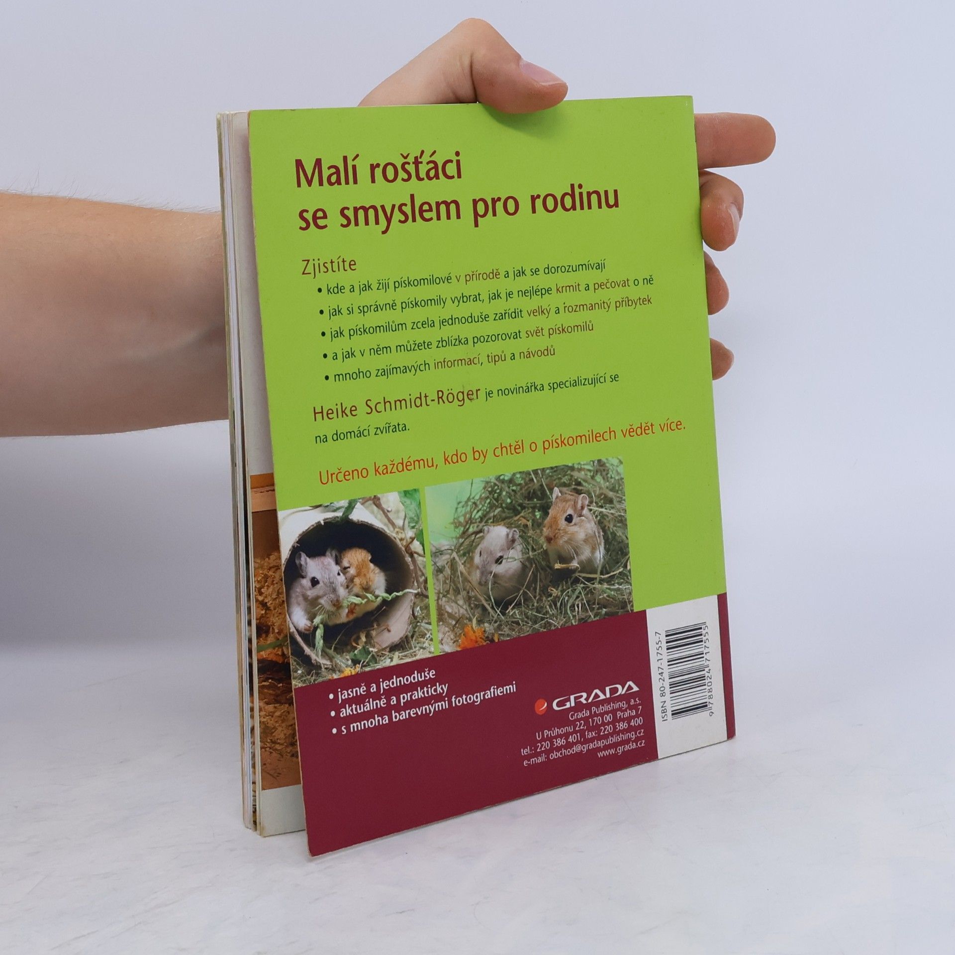 Heike Schmidt-Röger Pískomil: Přátelský, chytrý, aktivní