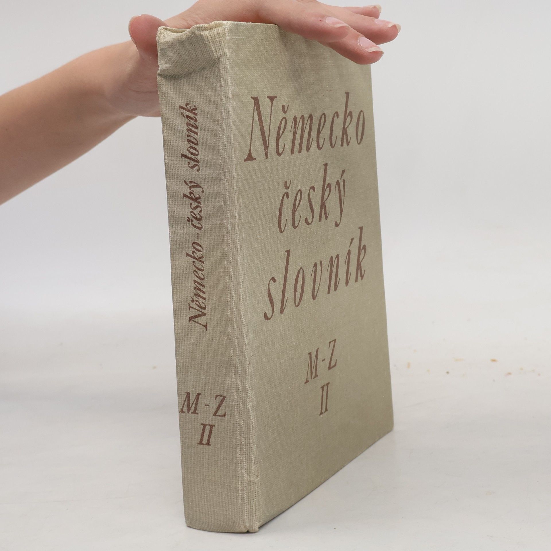 Hugo Siebenschein Německo-český slovník II. M-Z