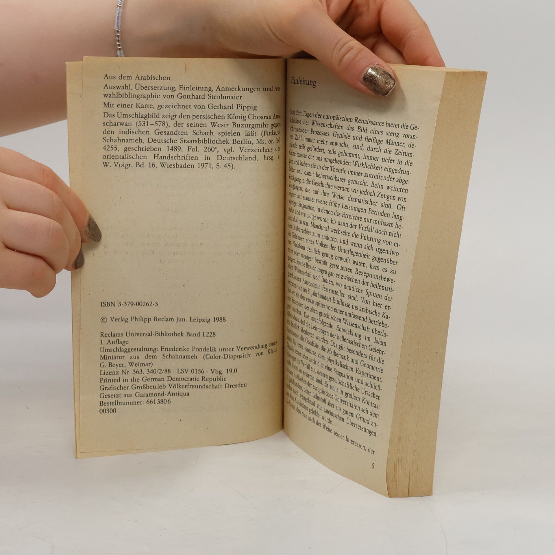 Abu-'r-Raiḥān Muḥammad Ibn-Aḥmad al- Bīrūnī In den Gärten der Wissenschaft