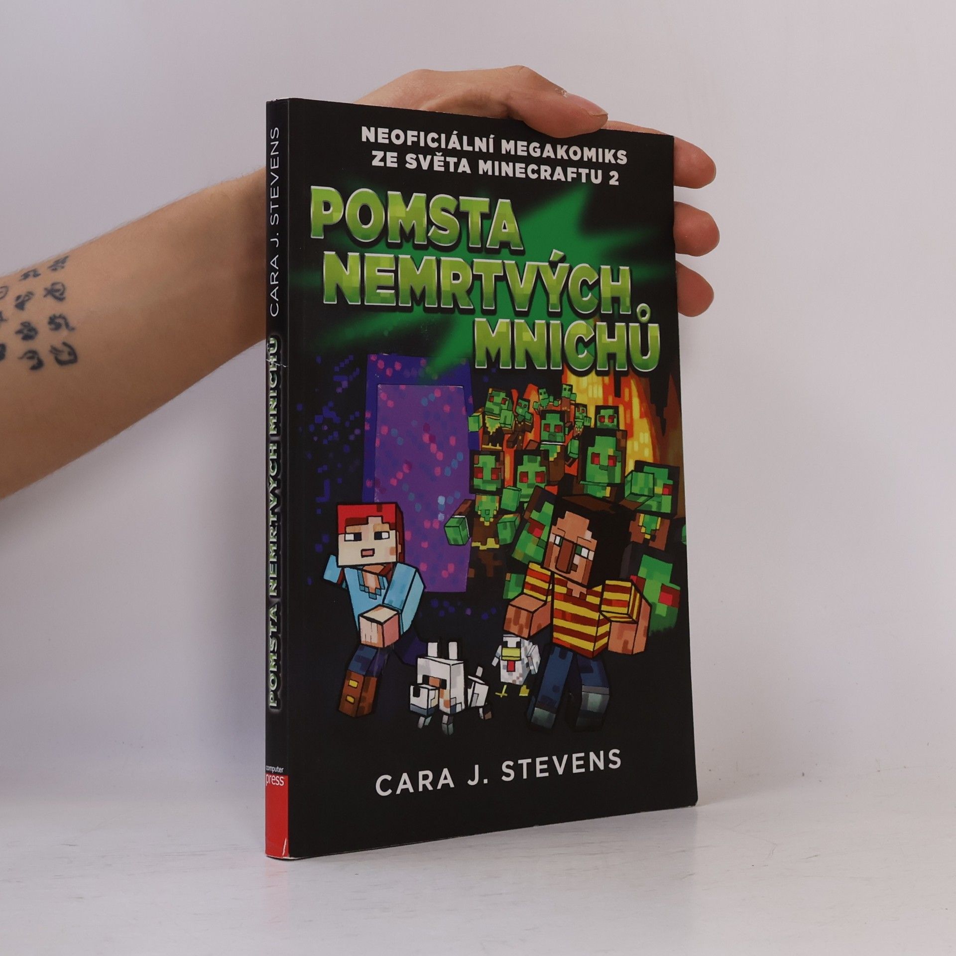 Elias Norgren Pomsta nemrtvých mnichů. Neoficiální megakomix ze světa Minecraftu 2