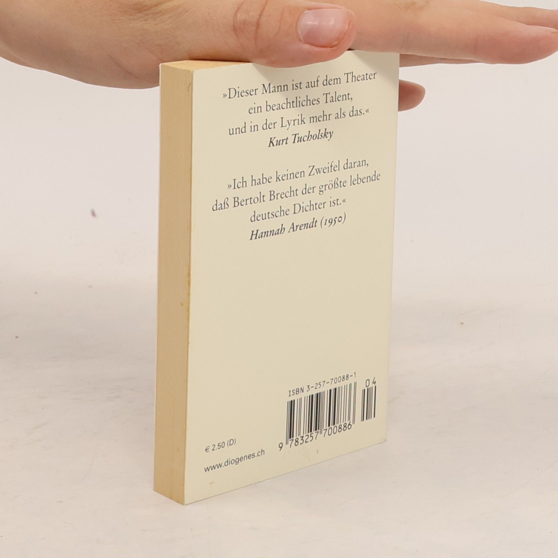 Bertolt Brecht Die schönsten Gedichte