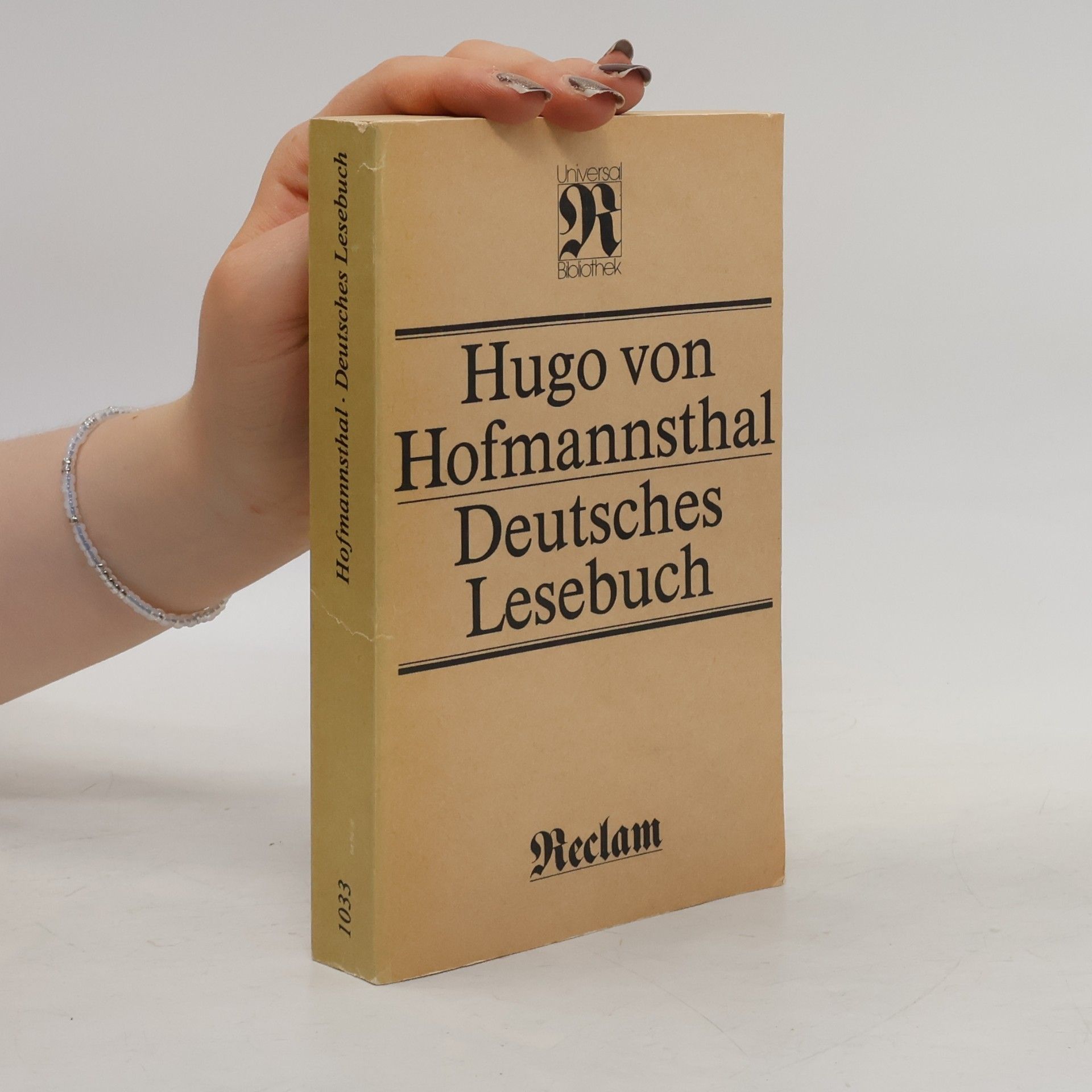 Hugo von Hofmannsthal Deutsches Lesebuch