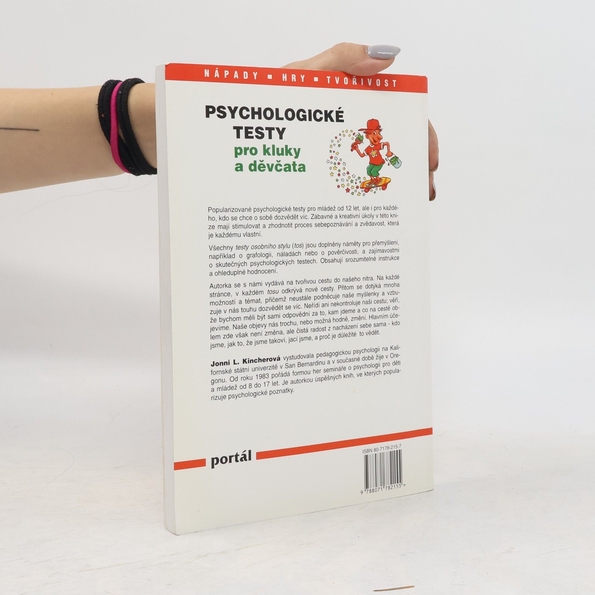 Jonni Kincher Psychologické testy pro kluky a děvčata