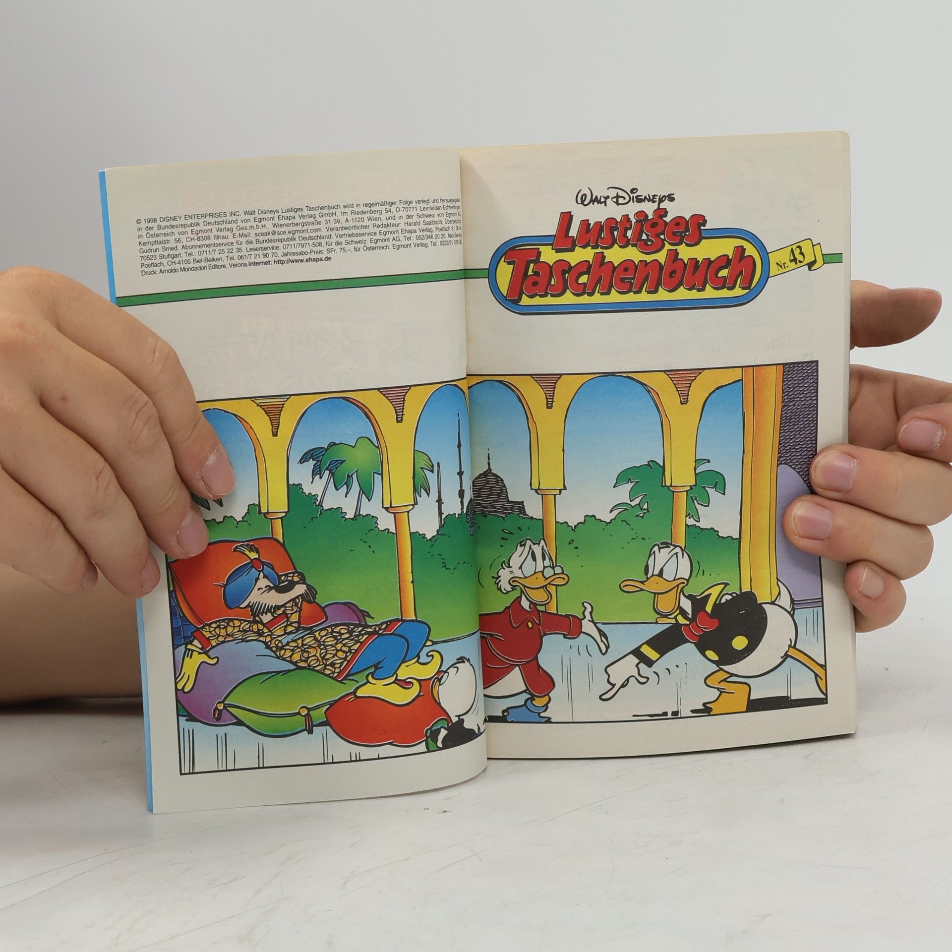 Walt Disney Lustiges Taschenbuch 43. Der Schatz des Pharaos