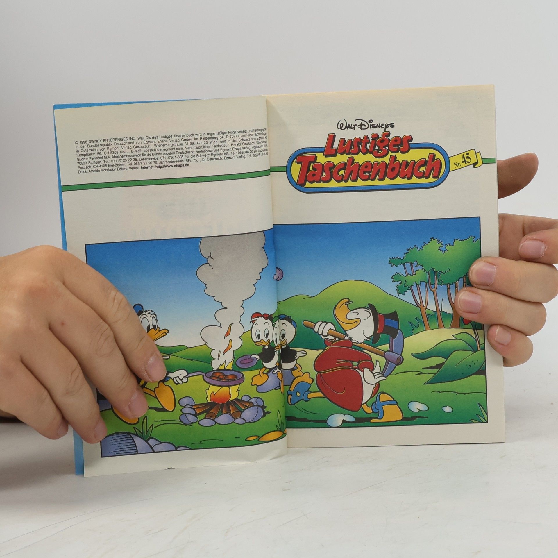 Walt Disney Lustiges Taschenbuch 45. Die Weltraumkur