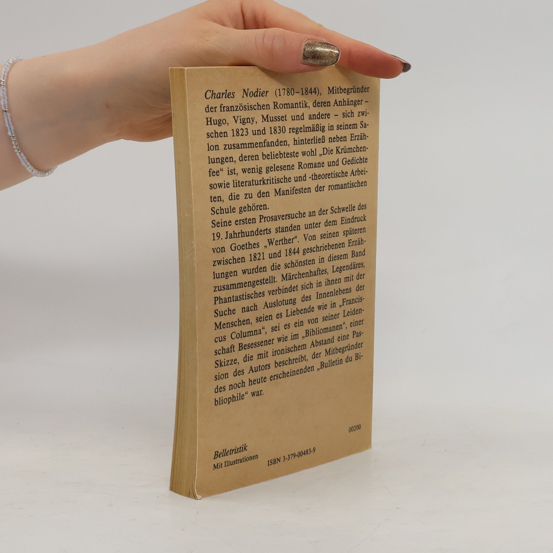 Charles Nodier Die Liebe und das Zauberbuch