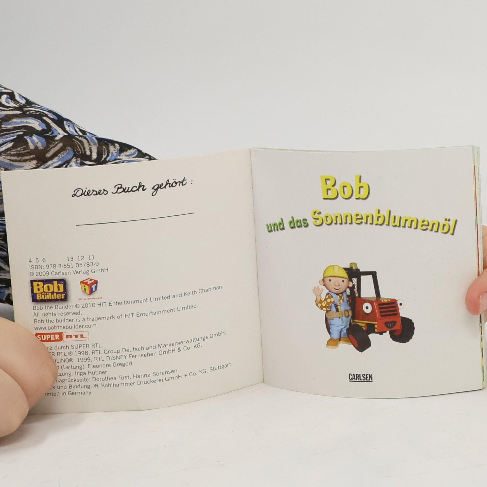 Inga Hübner Bob und das Sonnenblumenöl