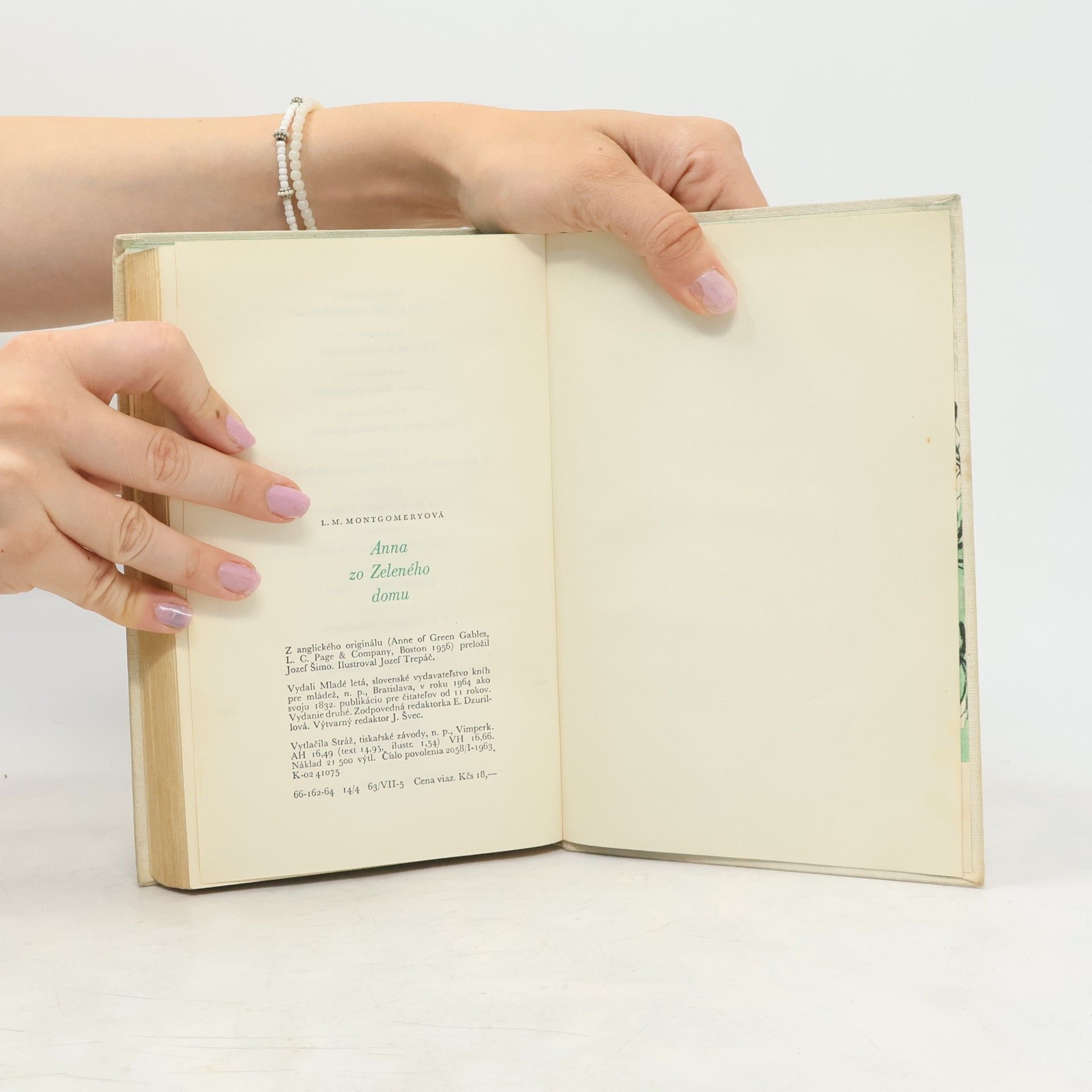 Lucy Maud Montgomery Anna zo zeleného domu