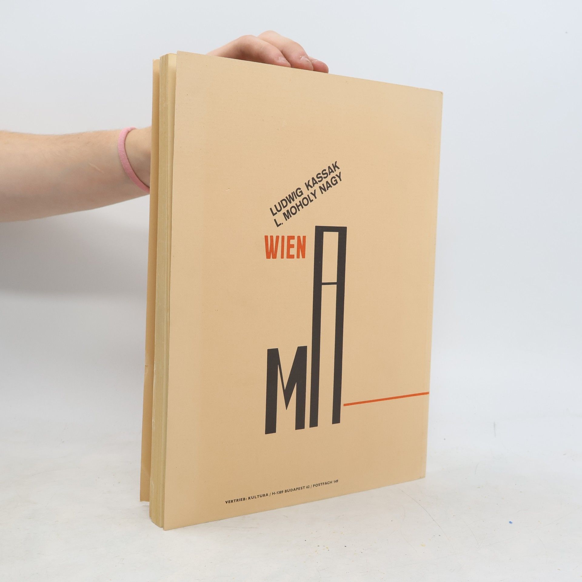 Lajos Kassák Buch neuer Künstler: Faksimile der 1922 erschienenen Erstausgabe