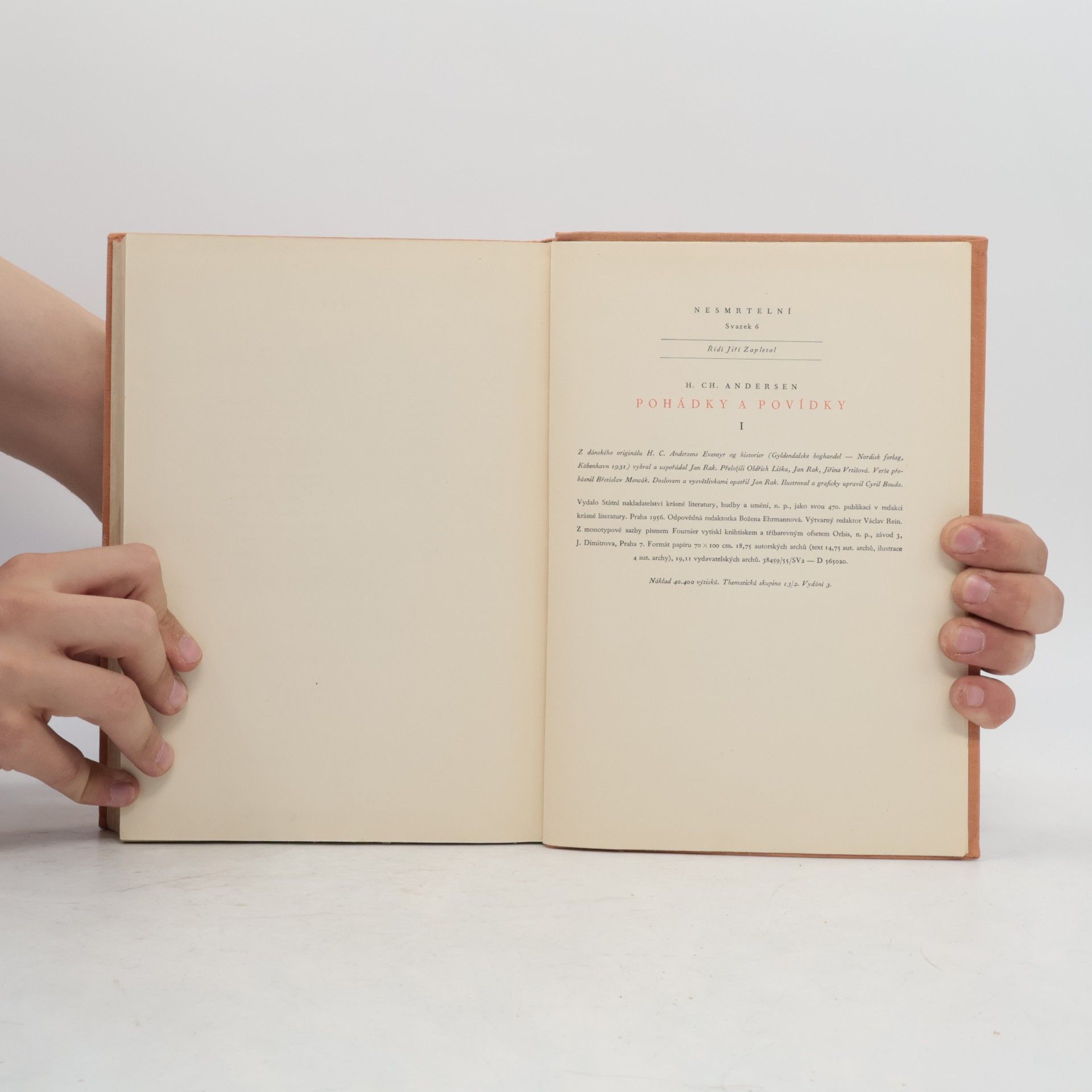 Hans Christian Andersen Pohádky a povídky I