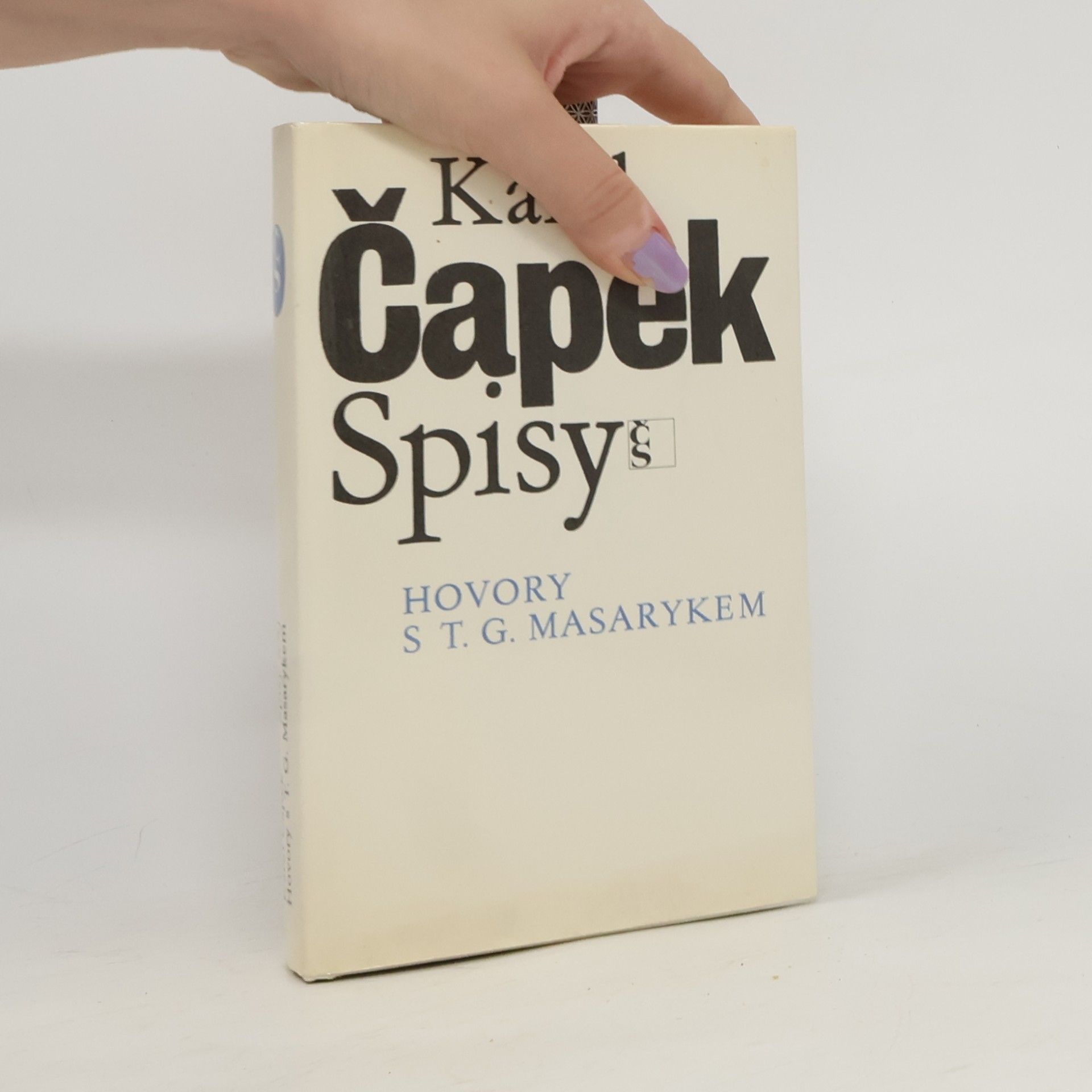 Karel Čapek Hovory s T. G. Masarykem