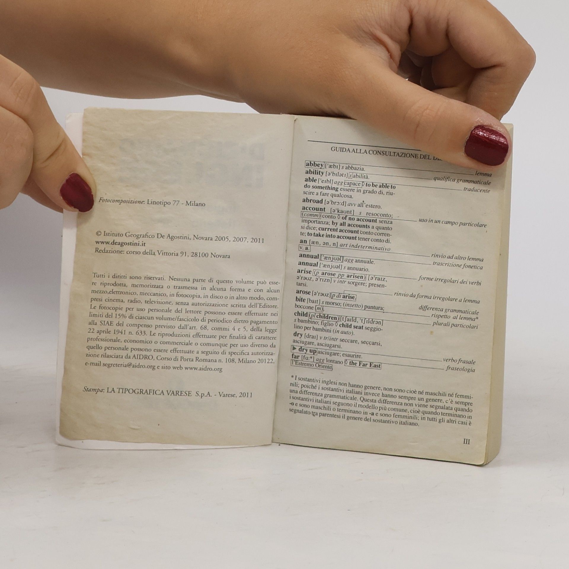 Collectif d'auteurs Dizionario di inglese