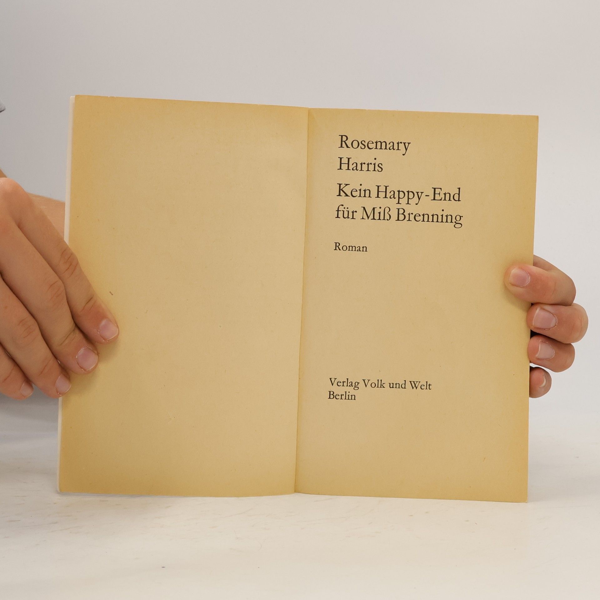 Rosemary Harris Kein Happy-End für Miß Brenning