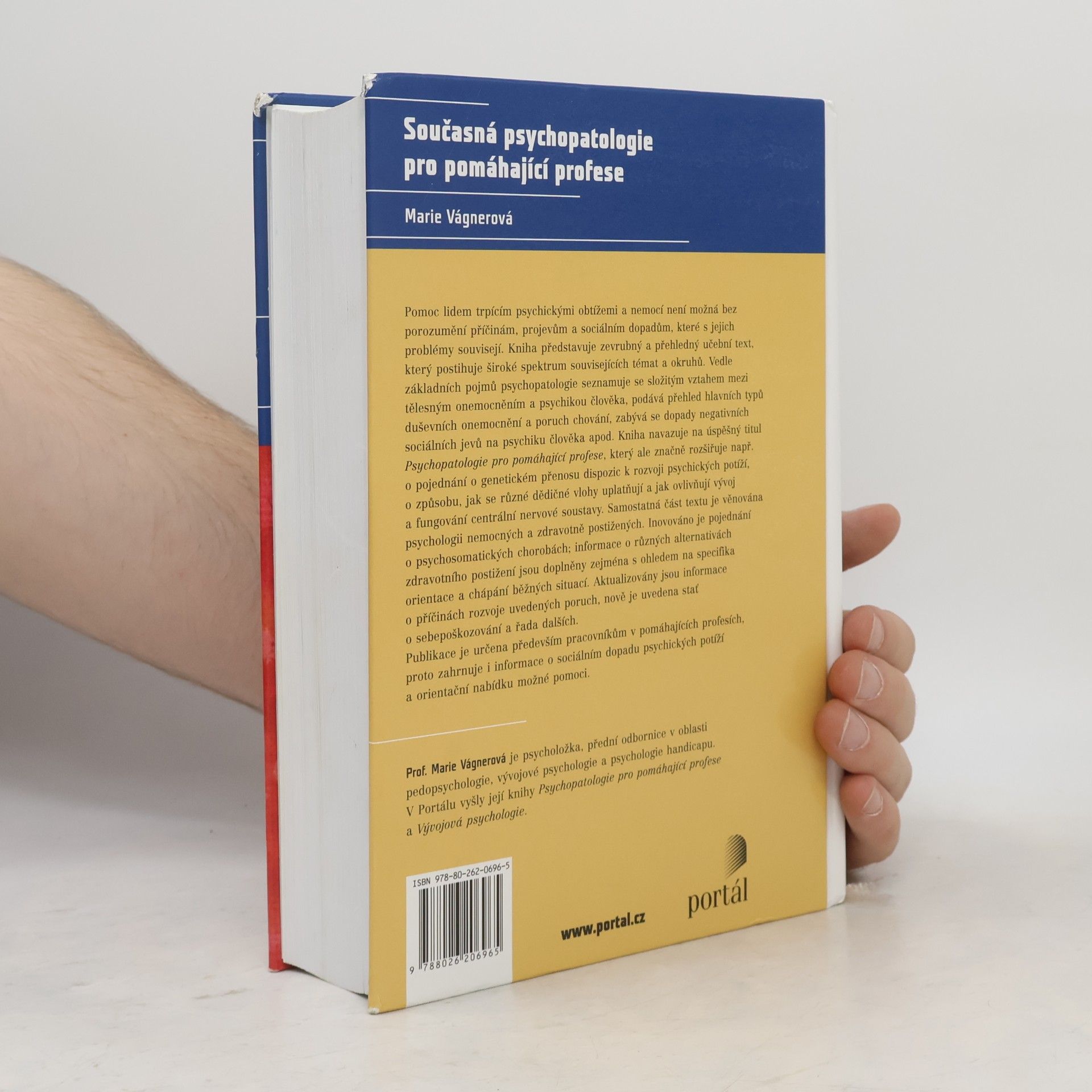 Marie Vágnerová Současná psychopatologie pro pomáhající profese