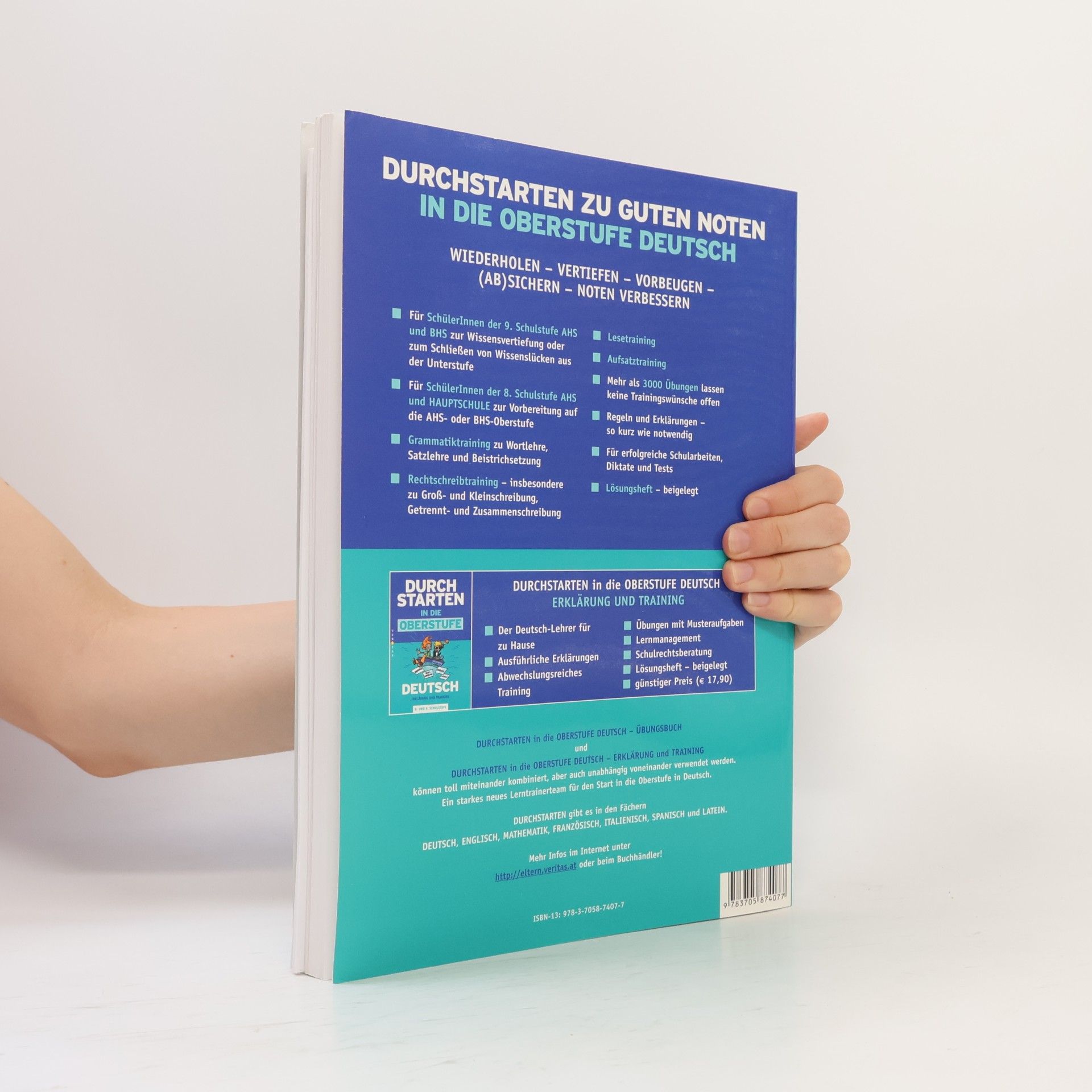 Lieselotte Ostner Durchstarten in die Oberstufe - Deutsch. 8./9. Schuljahr - Übungsbuch