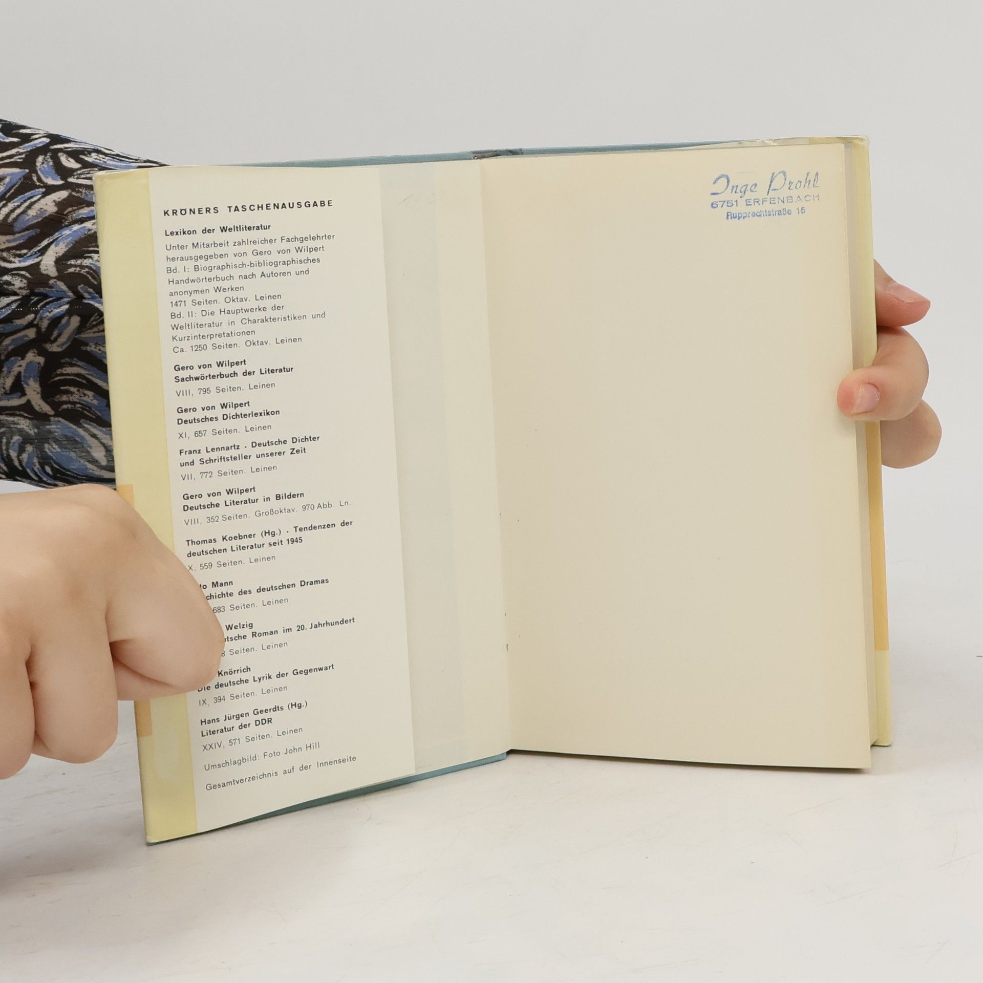 Fritz Martini Deutsche Literaturgeschichte