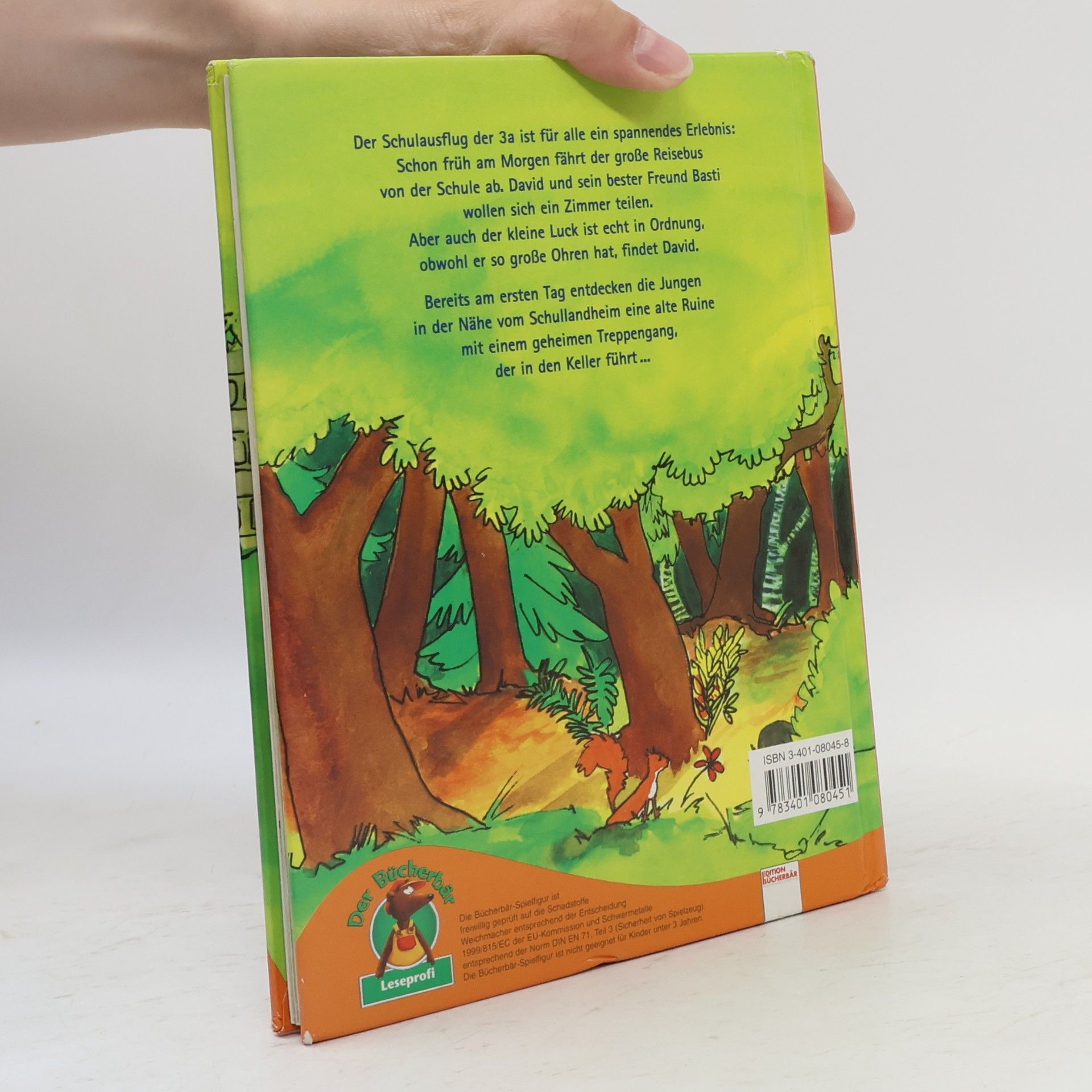 Friederun Reichenstetter Ein geheimnisvoller Schulausflug. Mit Bücherbärfigur am Lesebändchen