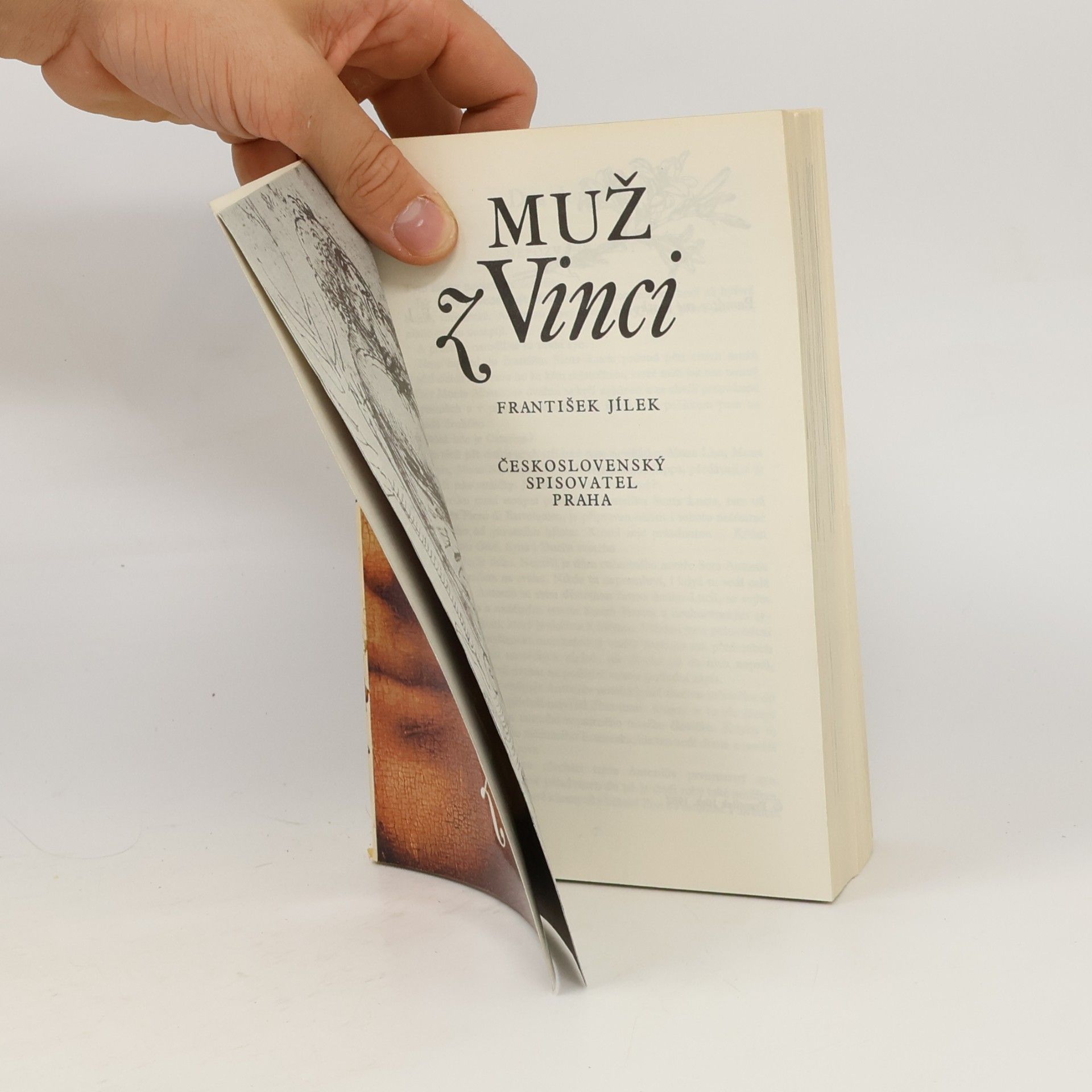 František Jílek Muž z Vinci