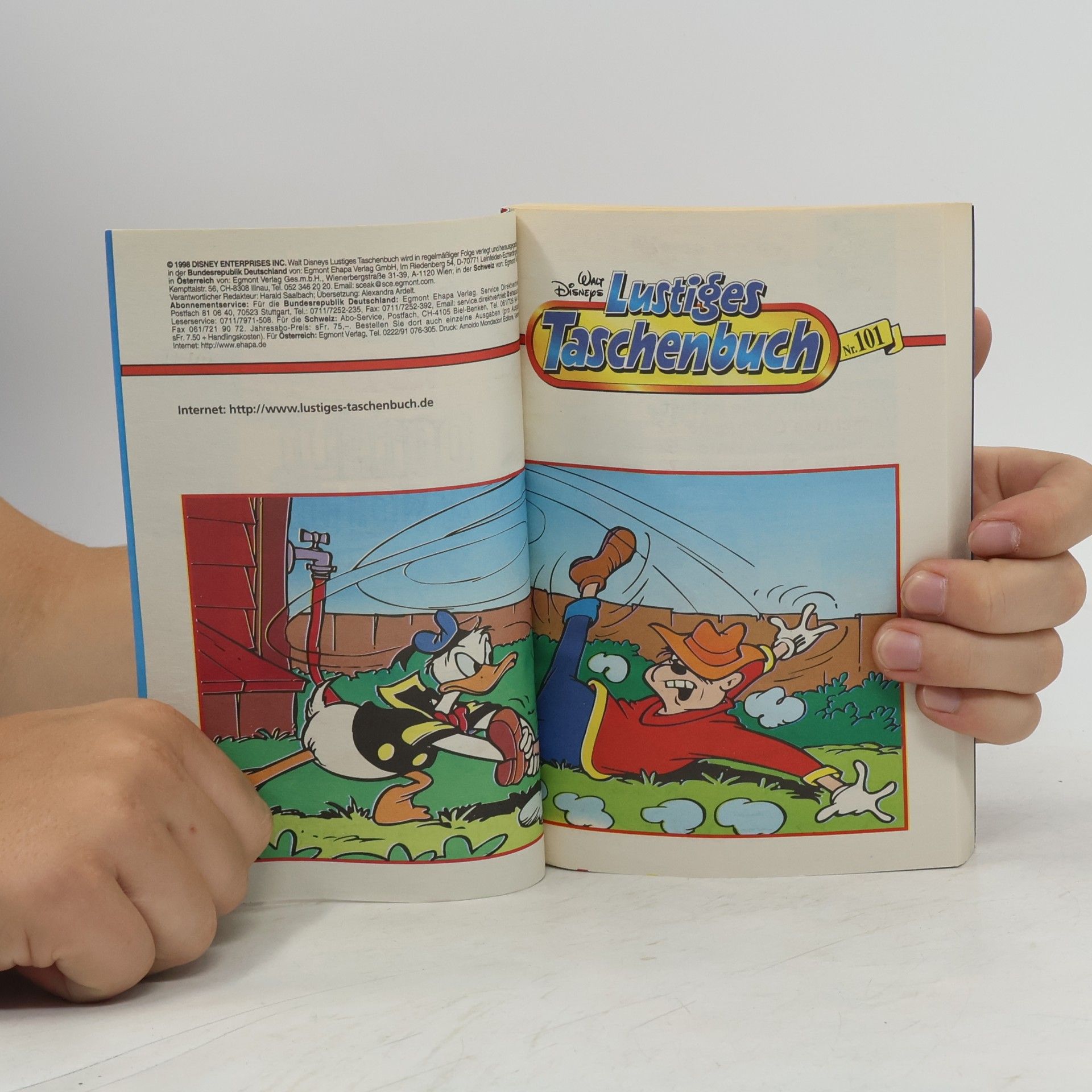 Walt Disney Lustiges Taschenbuch 101. Donald setzt sich durch