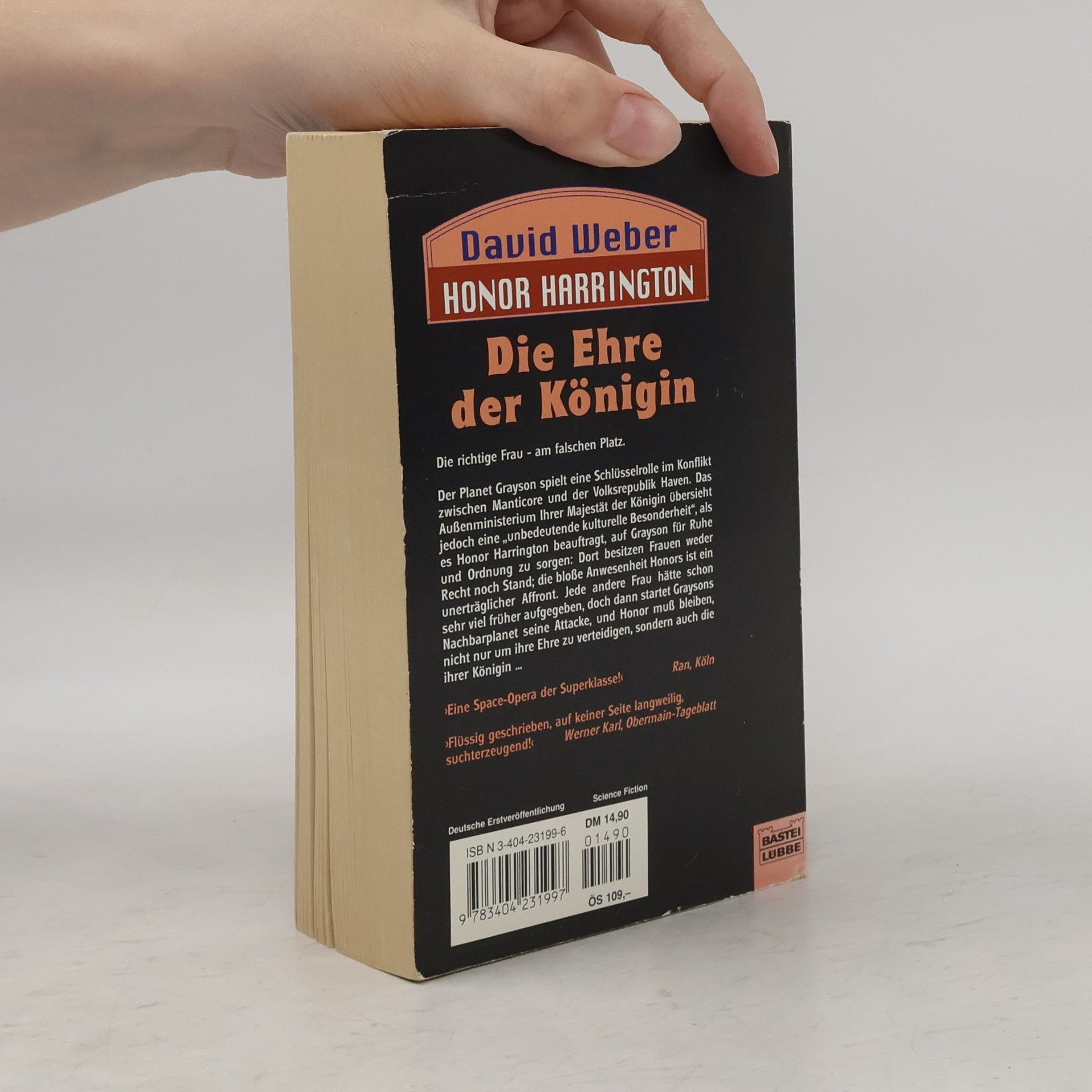 Karel Toman Honor Harrington, Die Ehre der Königin