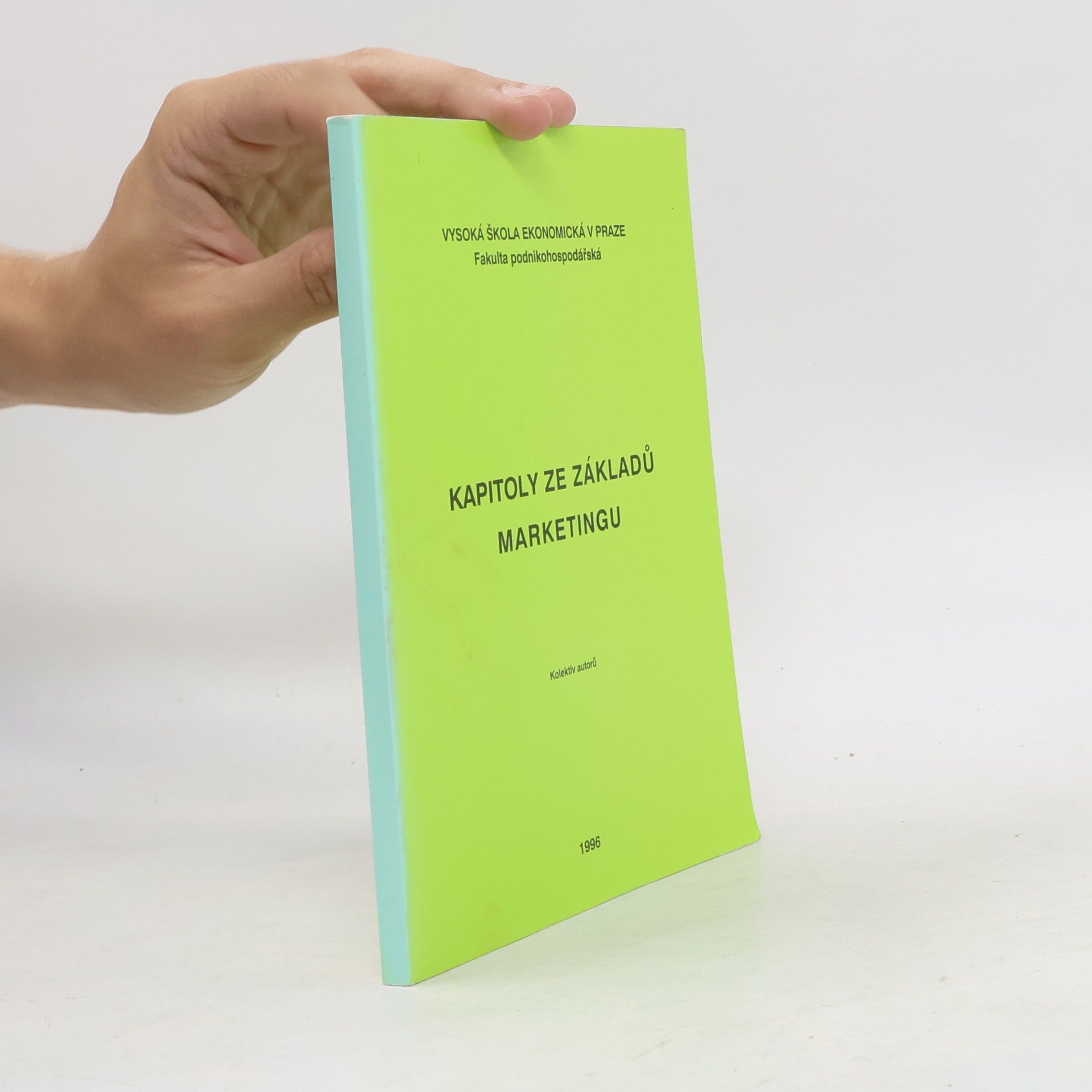 Various authors Kapitoly ze základů marketingu