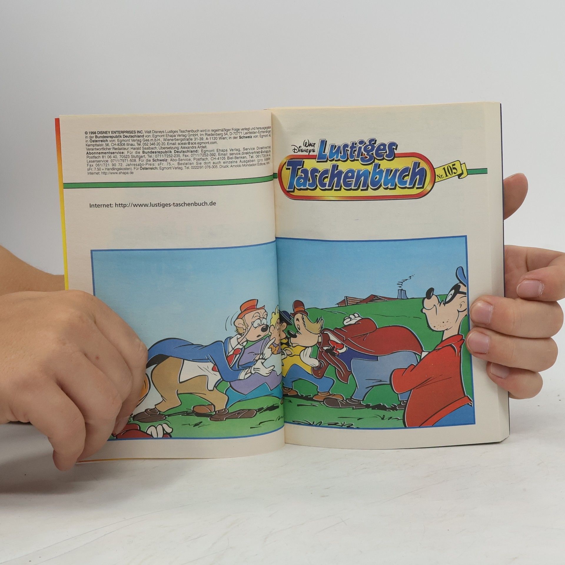 Walt Disney Lustiges Taschenbuch 105. Andere Länder, andere Sitten
