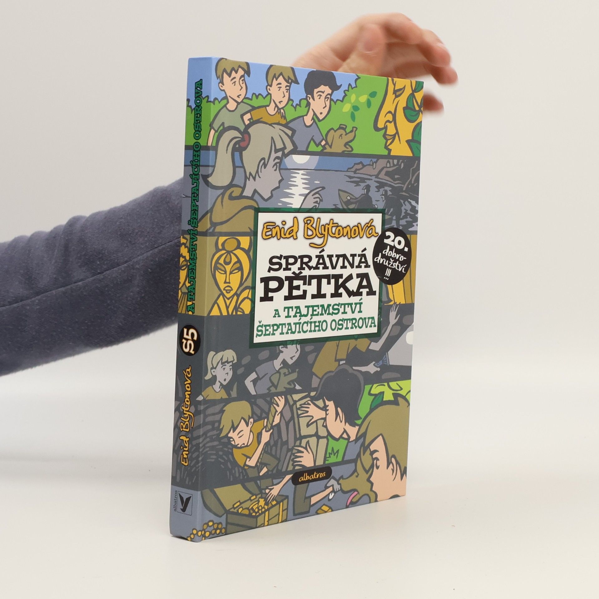 Enid Blyton Správná pětka a tajemství Šeptajícího ostrova