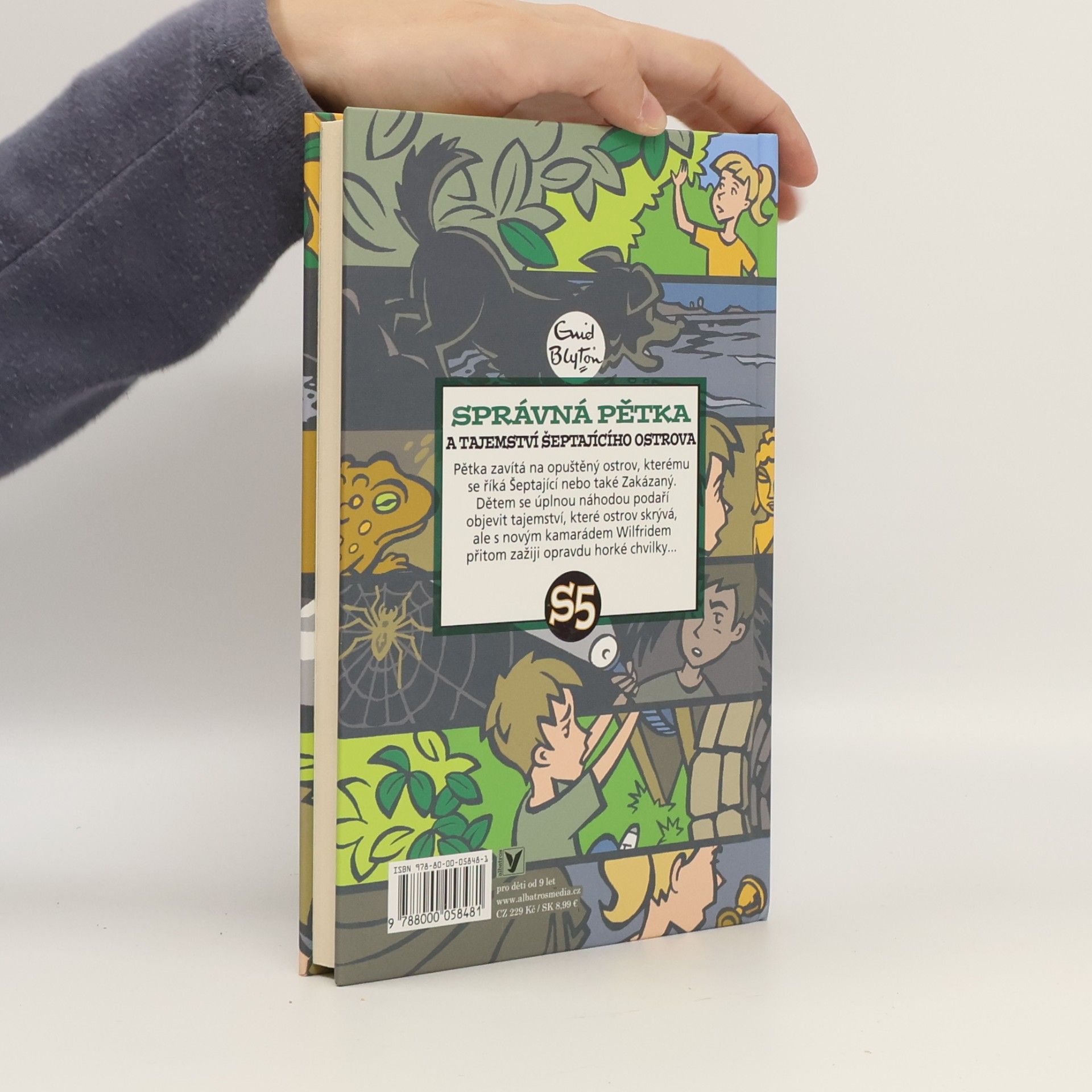 Enid Blyton Správná pětka a tajemství Šeptajícího ostrova