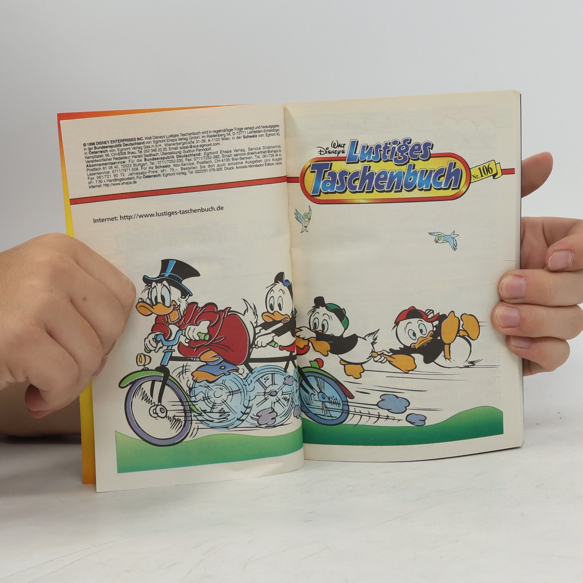 Walt Disney Lustiges Taschenbuch 106. Der Tüpfelwal