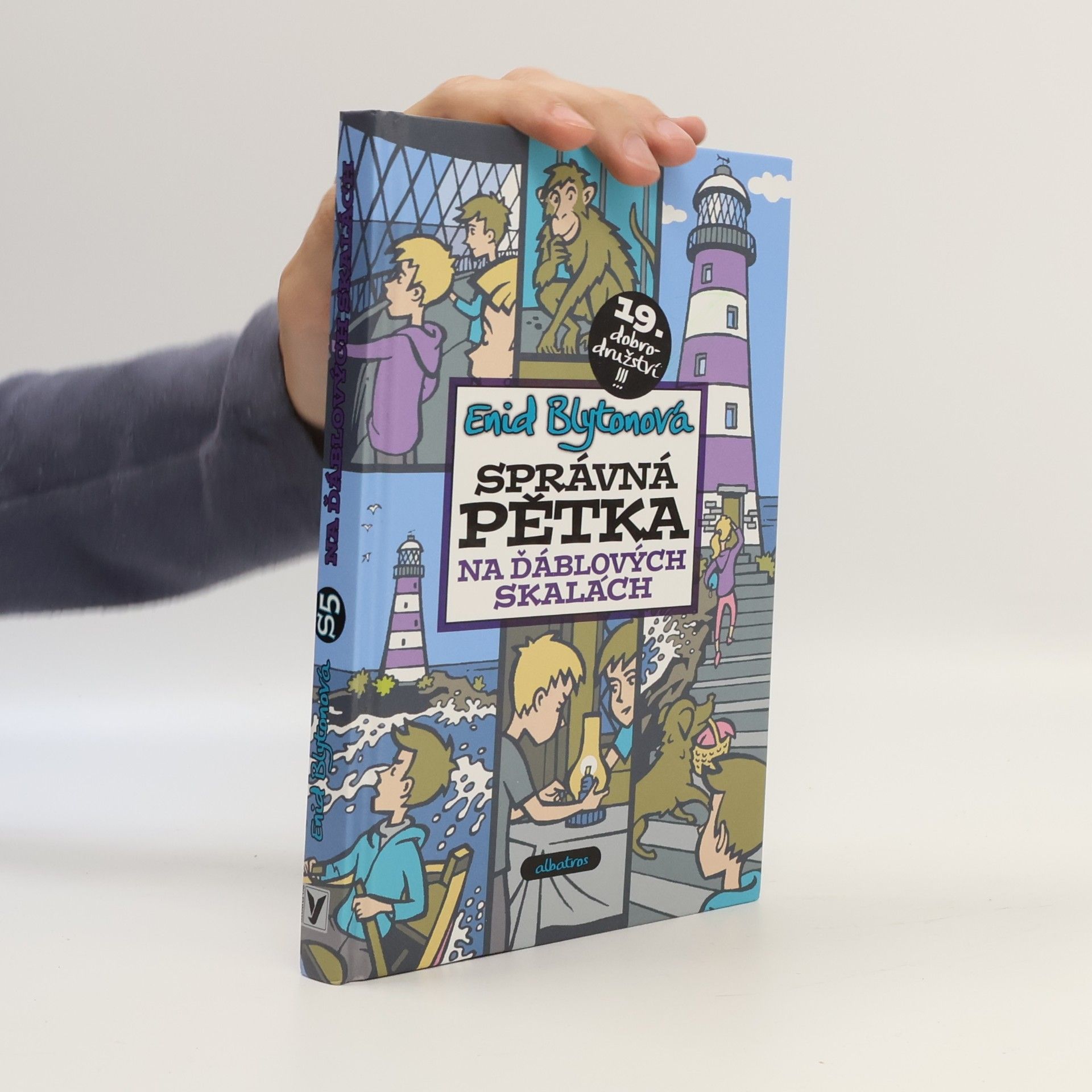 Enid Blyton Správná pětka na Ďáblových skalách