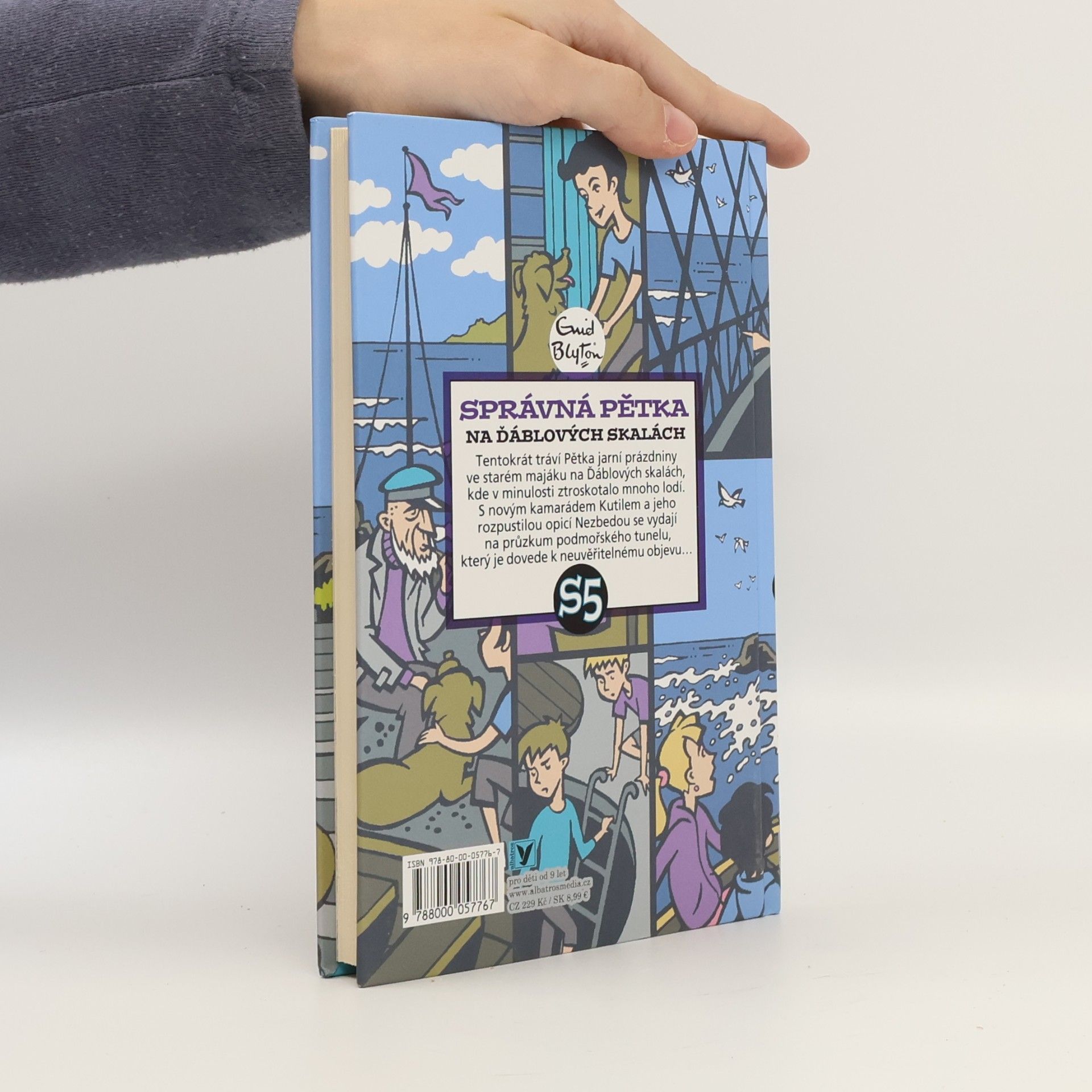 Enid Blyton Správná pětka na Ďáblových skalách